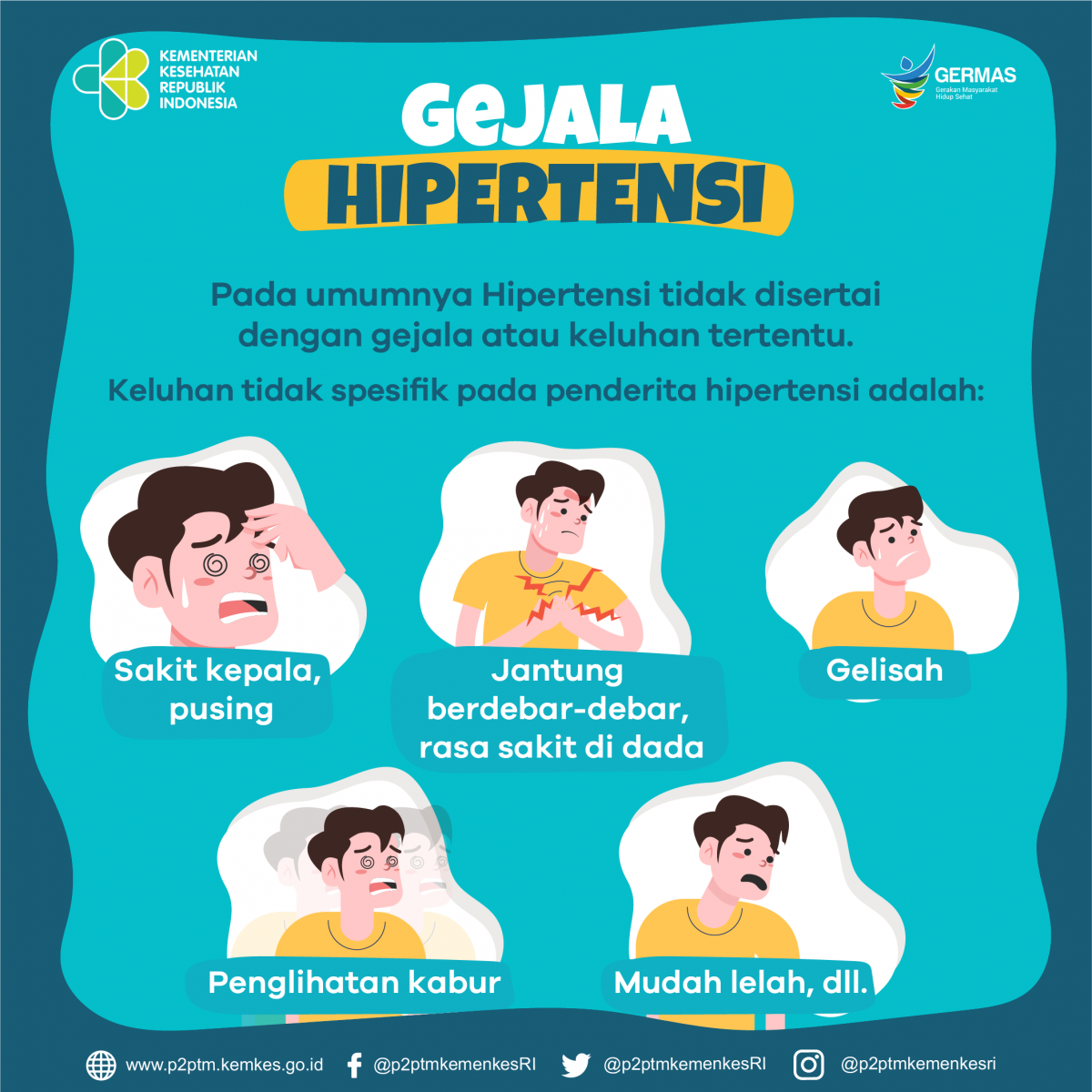 Waspadai Gejala Hipertensi Berikut Ini Penyakit Tidak Menular Indonesia