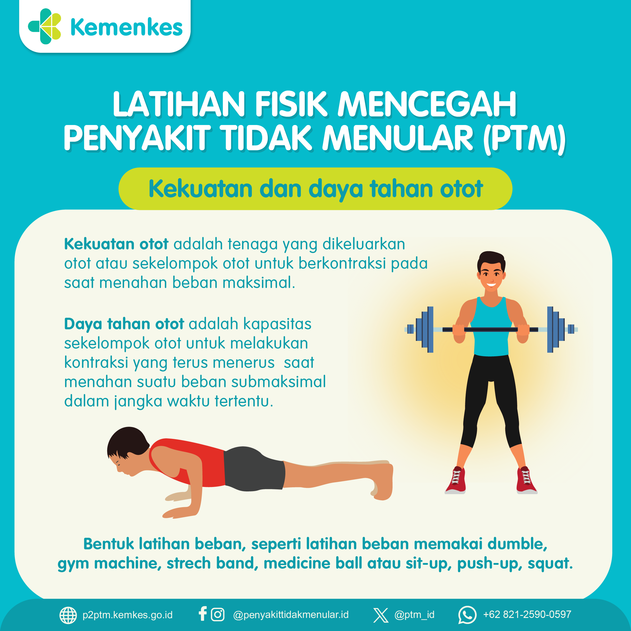 Latihan Fisik Mencegah Penyakit Tidak Menular (PTM)