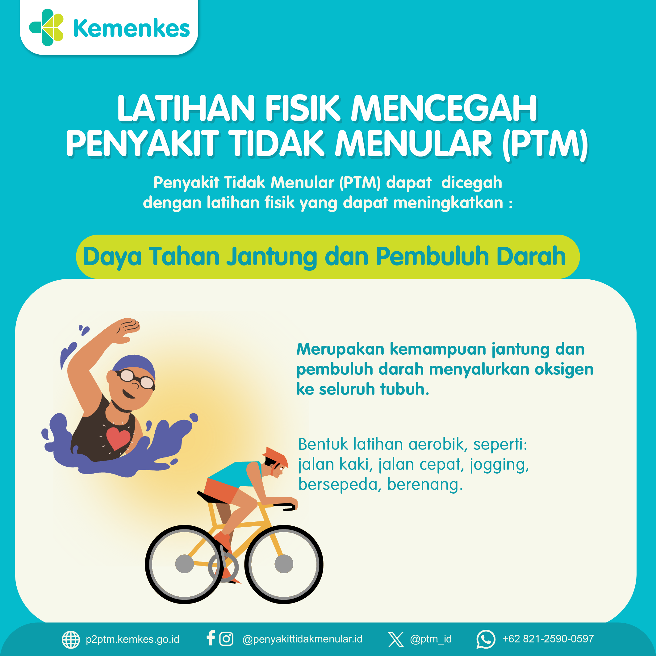 Latihan Fisik Mencegahan Penyakit Tidak Menular (PTM)