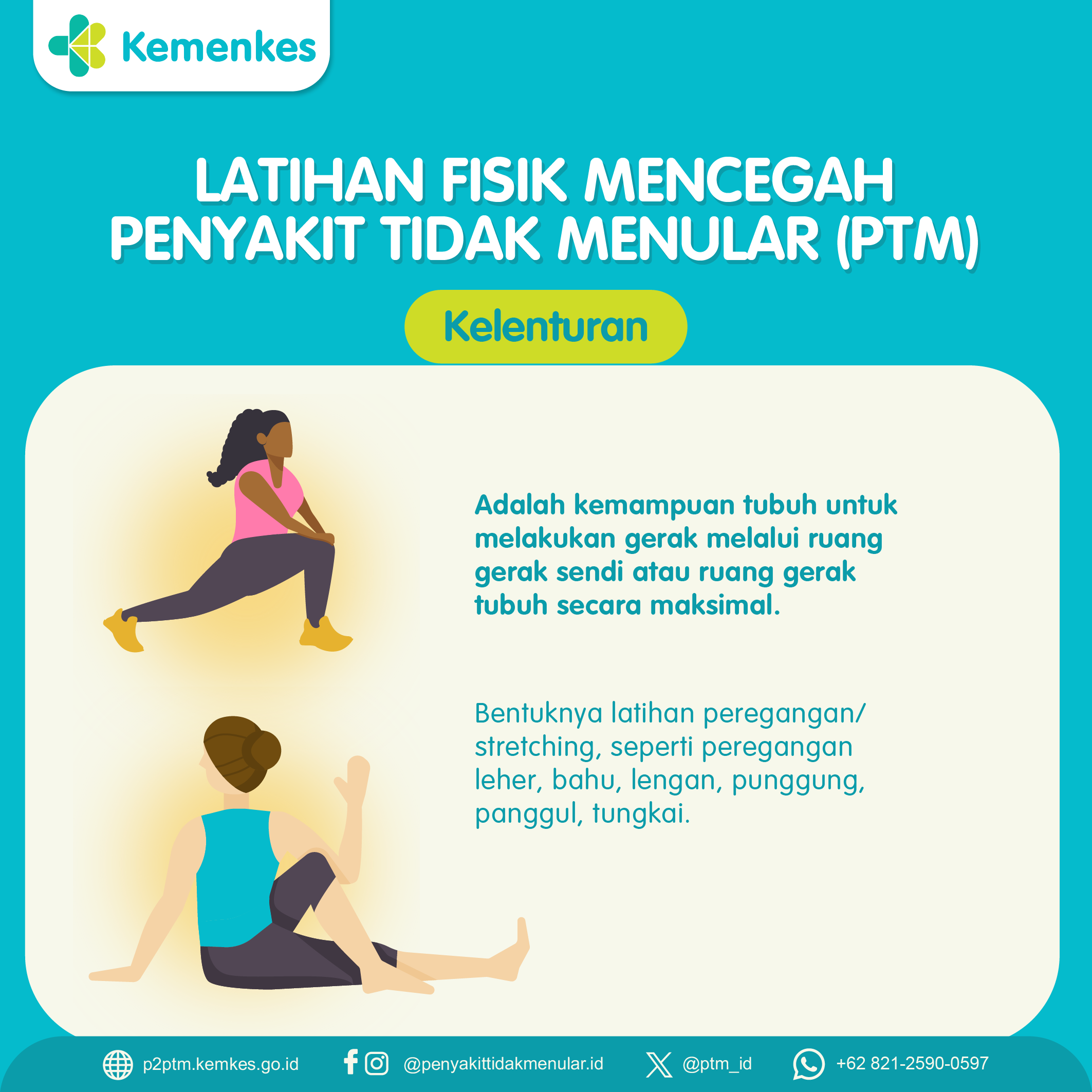 Latihan Fisik Mencegah Penyakit Tidak Menular/PTM