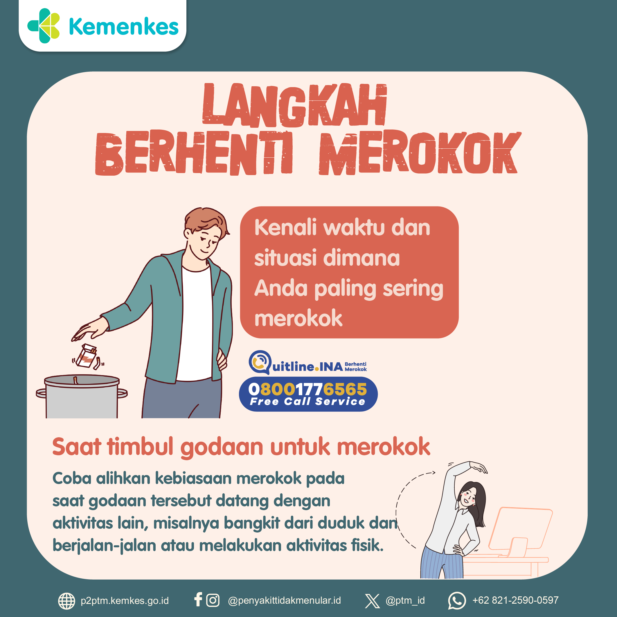 Langkah Berhenti Merokok - Kenali Waktu dan Situasi di mana Anda Paling Sering Merokok