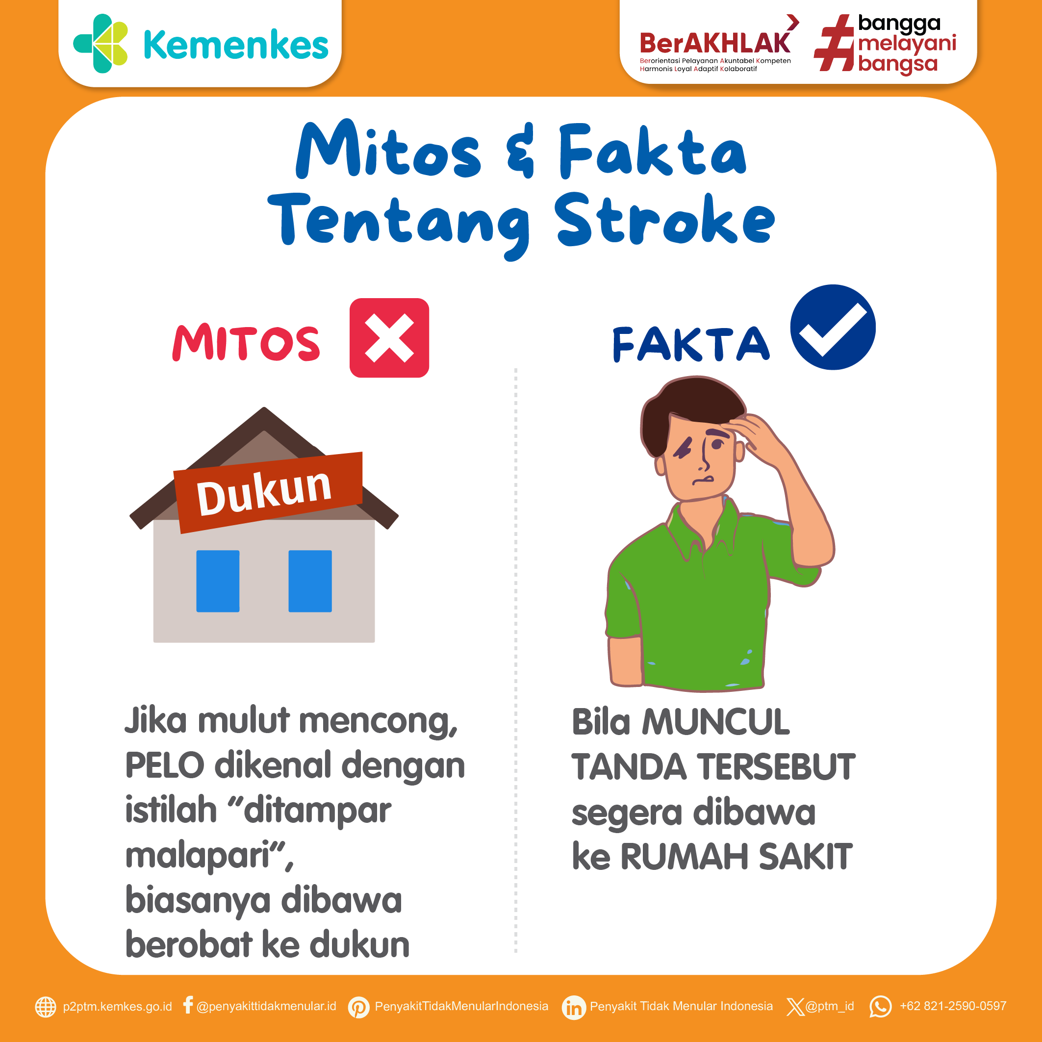 Mitos vs Fakta Stroke: PELO Dibawa ke Dukun?