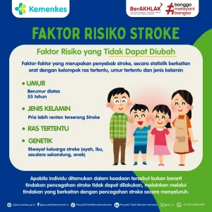 Mari Kenali Faktor Risiko Stroke yang Tidak Dapat Diubah