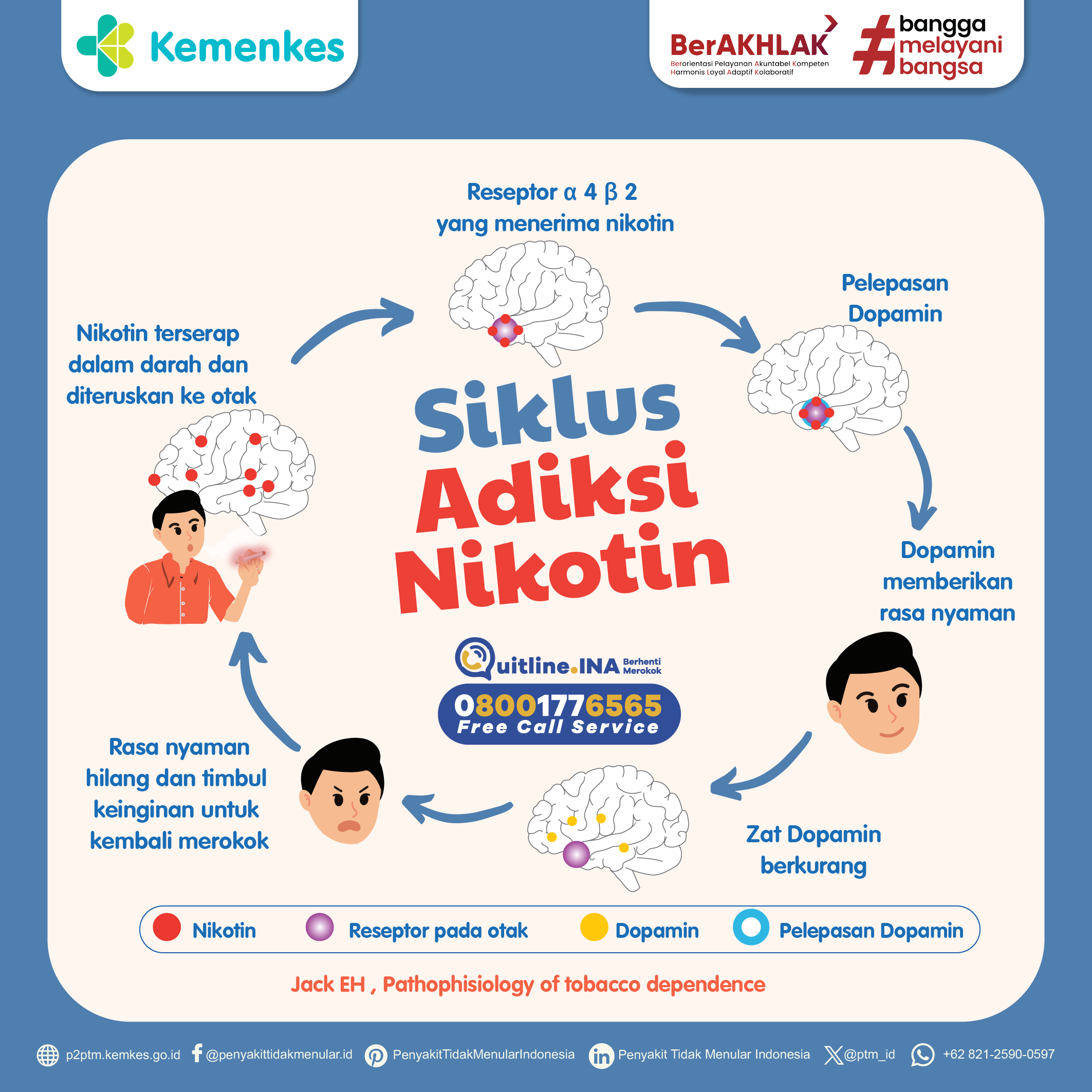 Bagaimana Siklus Adiksi Nikotin Berlangsung?