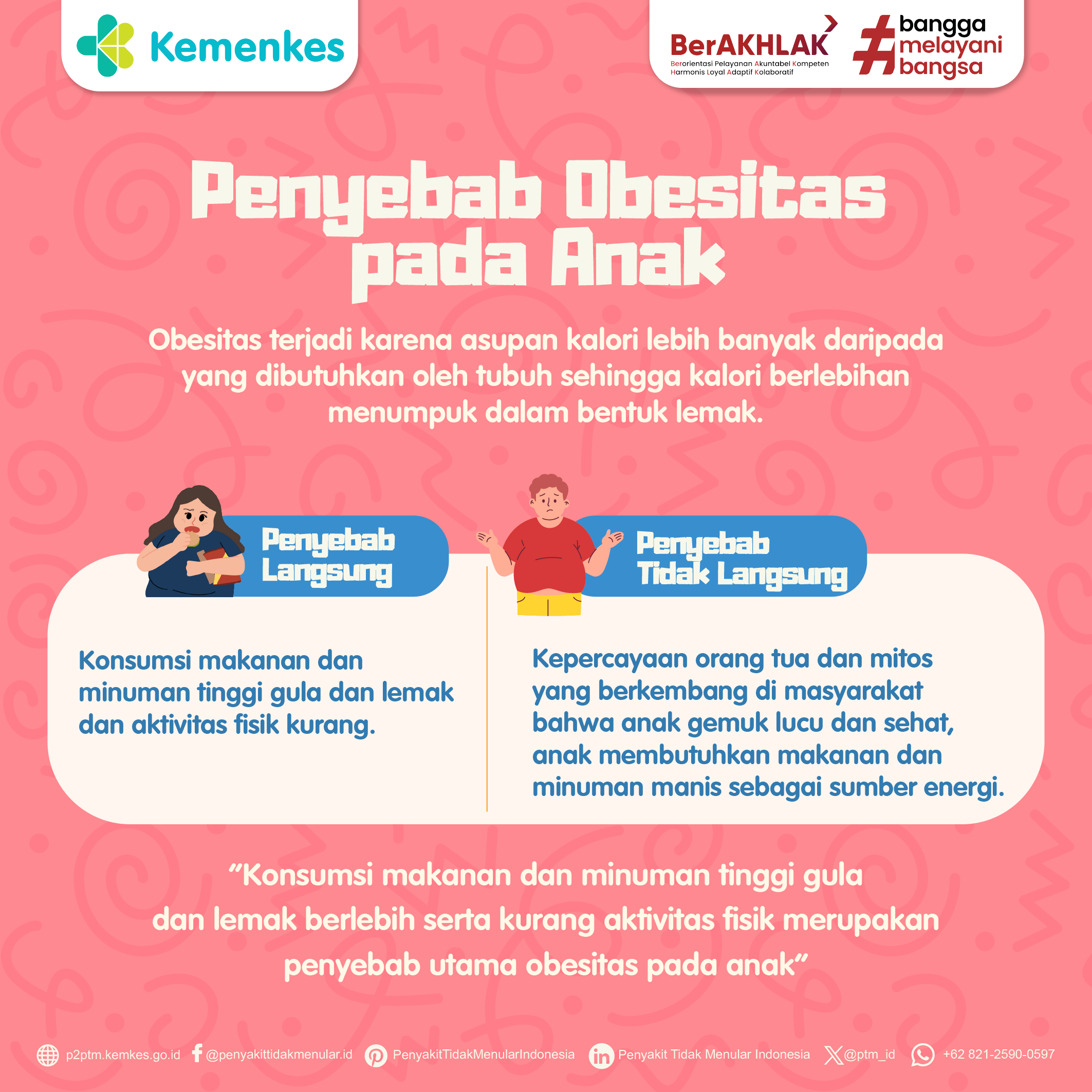 Kenali Penyebab Obesitas pada Anak