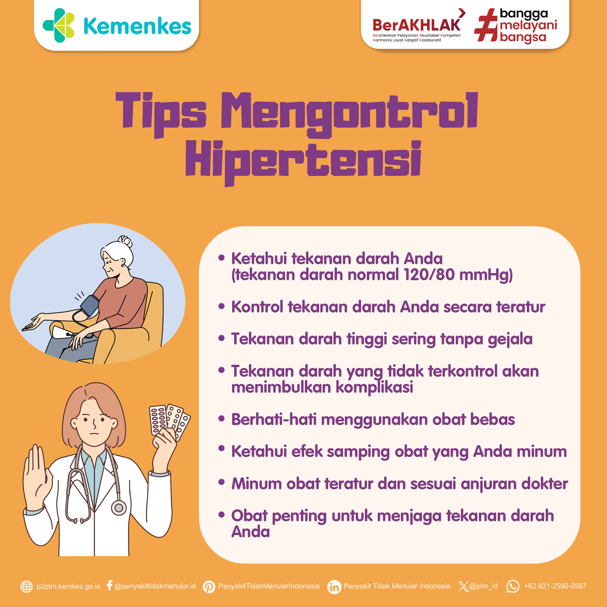 Yuk Simak Tips Mengontrol Hipertensi