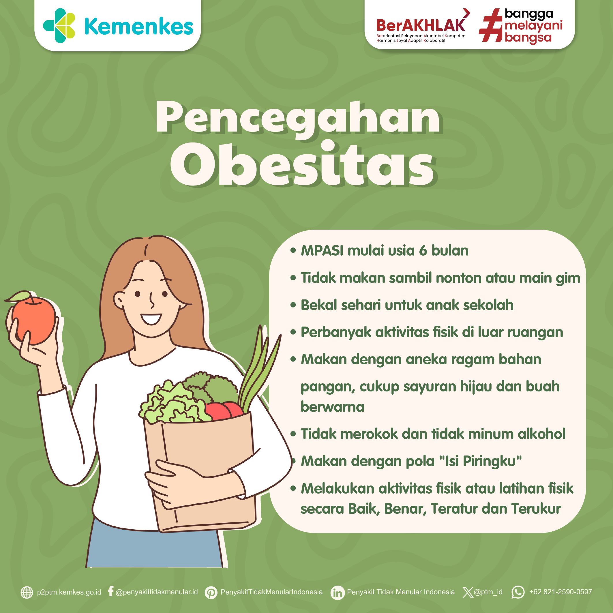 Tips Pencegahan Obesitas