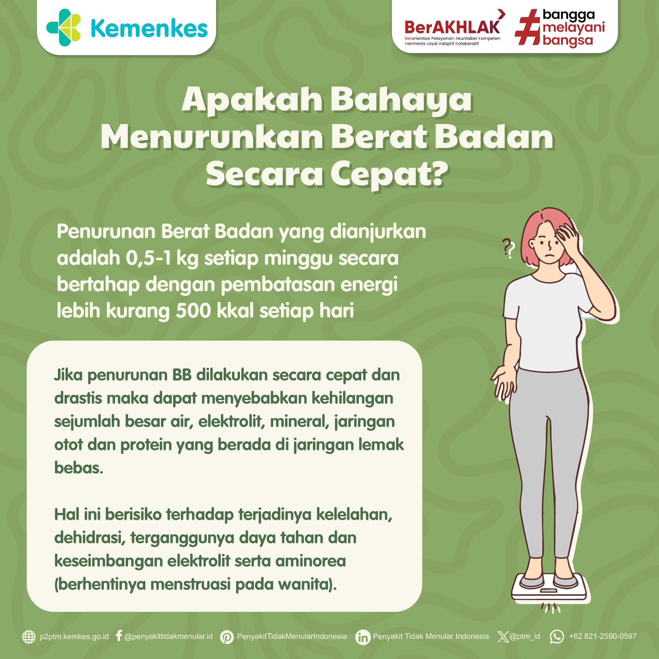 Apakah Berbahaya Menurunkan Berat Badan Becara Cepat?