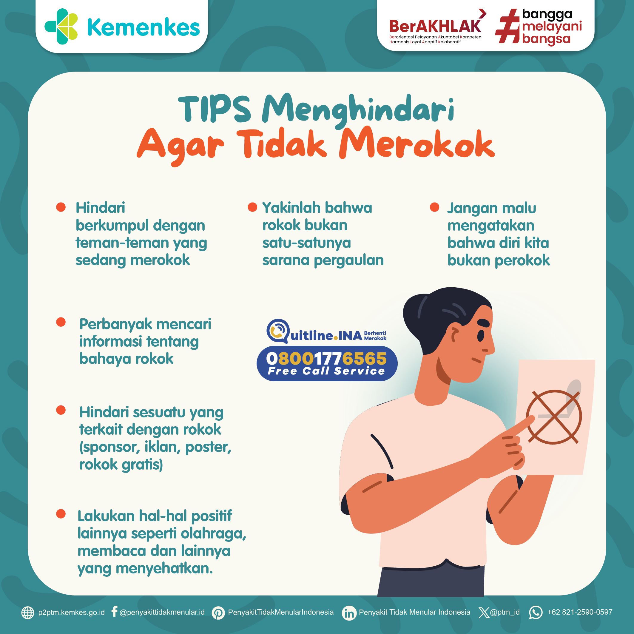 Simak Tips Menghindari Agar Tidak Merokok