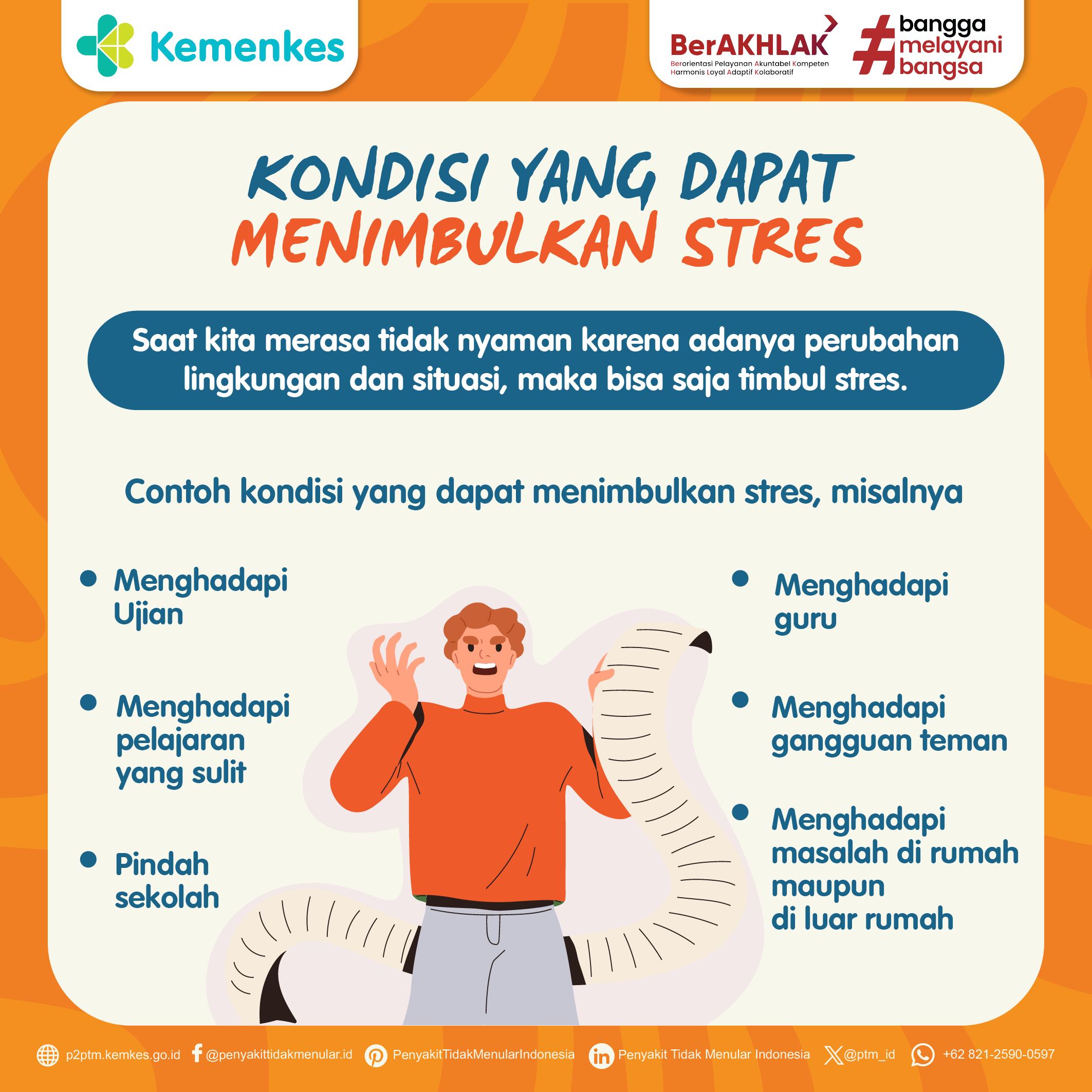 Inilah Kondisi Yang Dapat Menimbulkan Stres