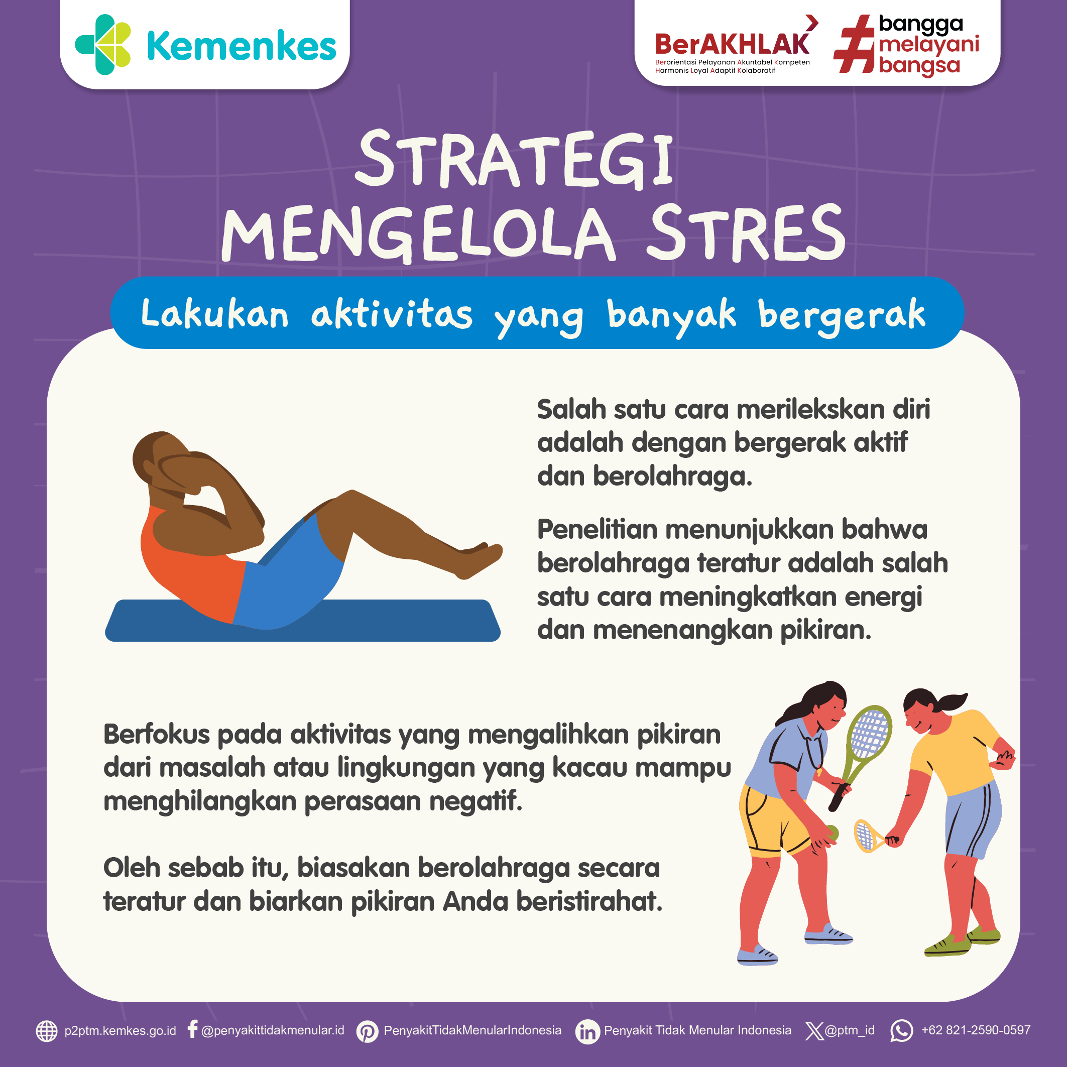 Strategi Mengelola Stres dengan Aktivitas Fisik