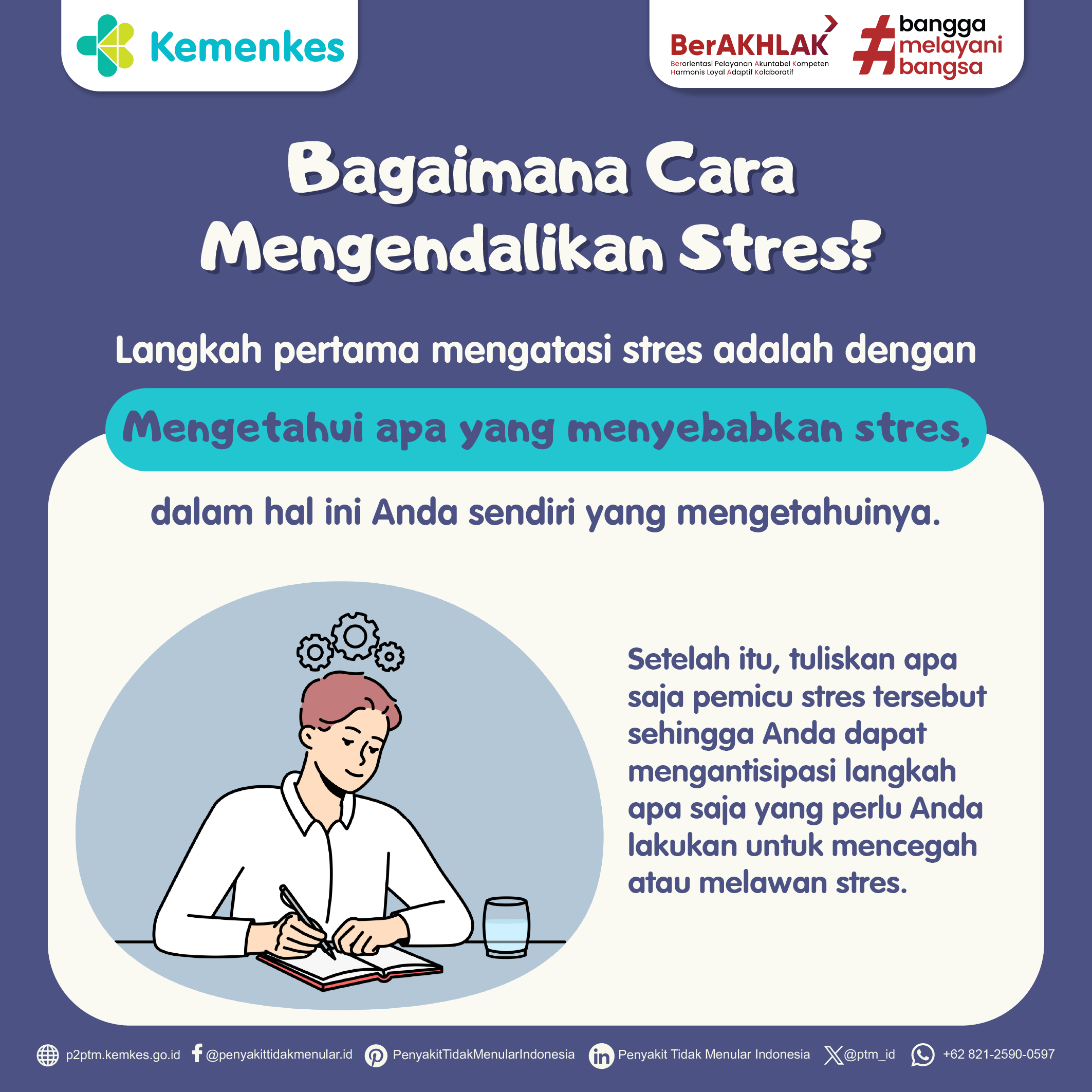 Atasi Stres dengan Cara Mengetahui Penyebabnya