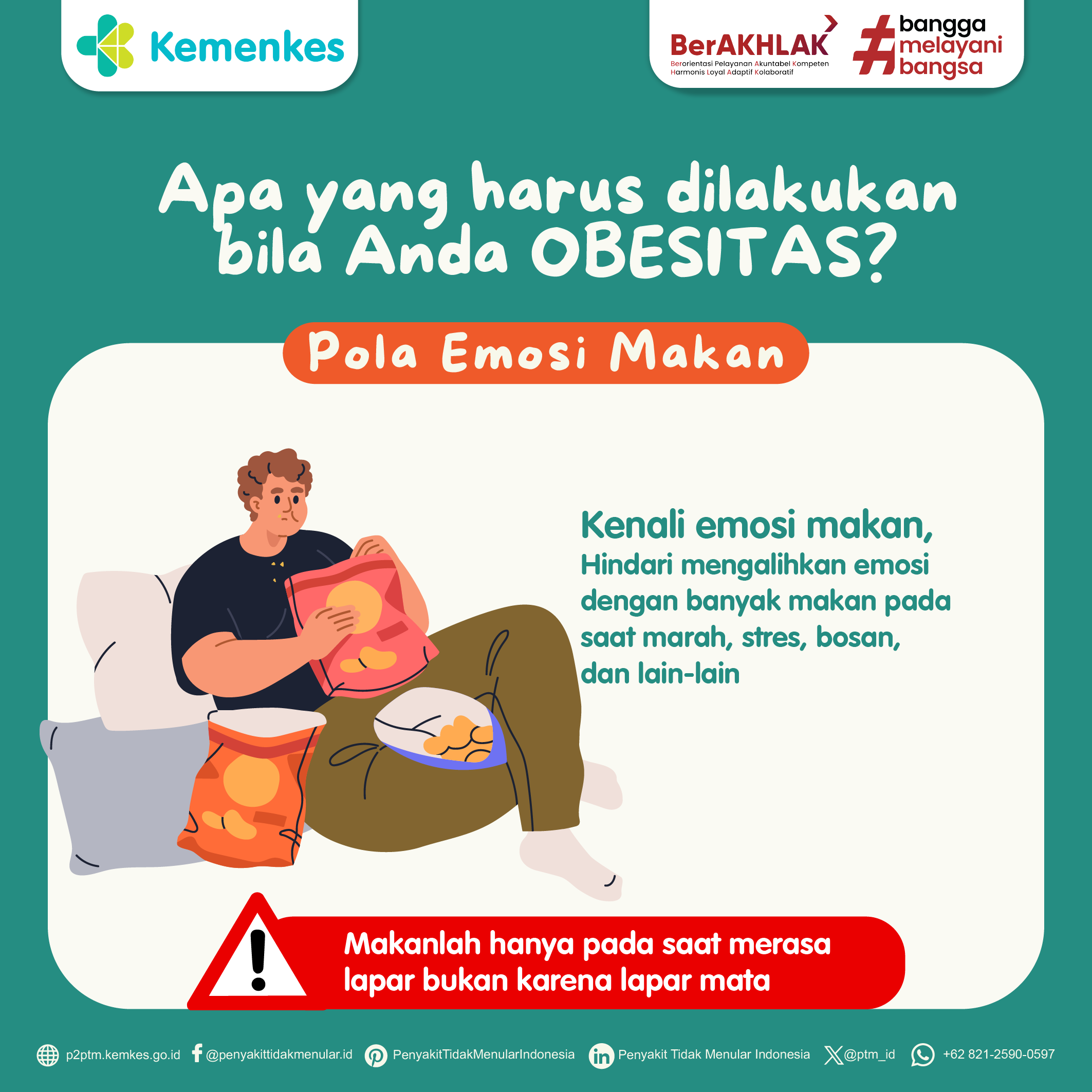 Mengatur Pola Emosi Makan untuk Mengatasi Obesitas