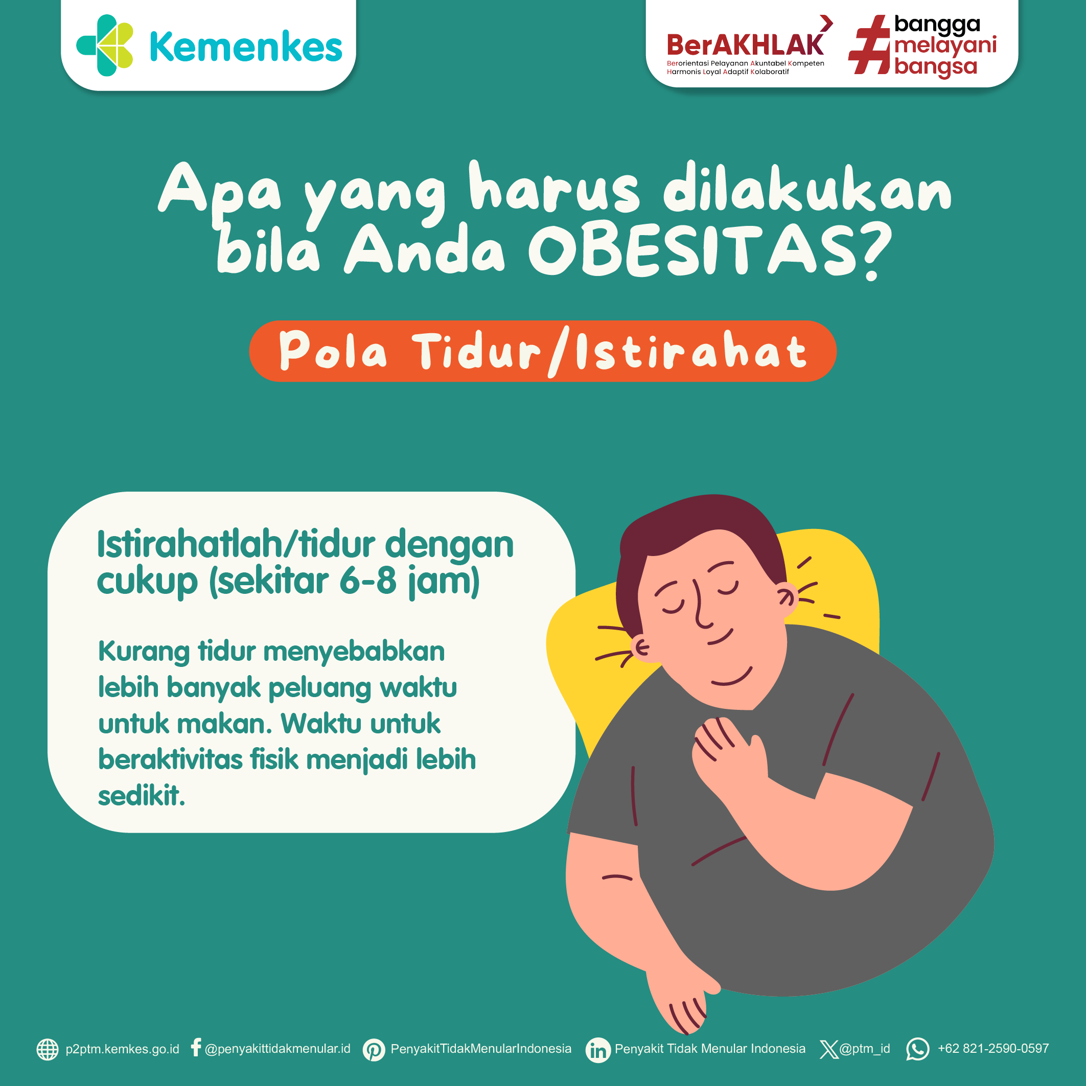 Mengatur Pola Tidur untuk Mengatasi Obesitas