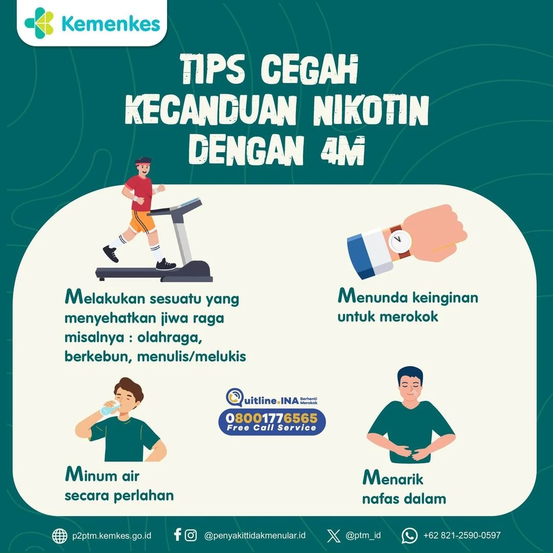 Ayo Cegah Kecanduan Nikotin dengan 