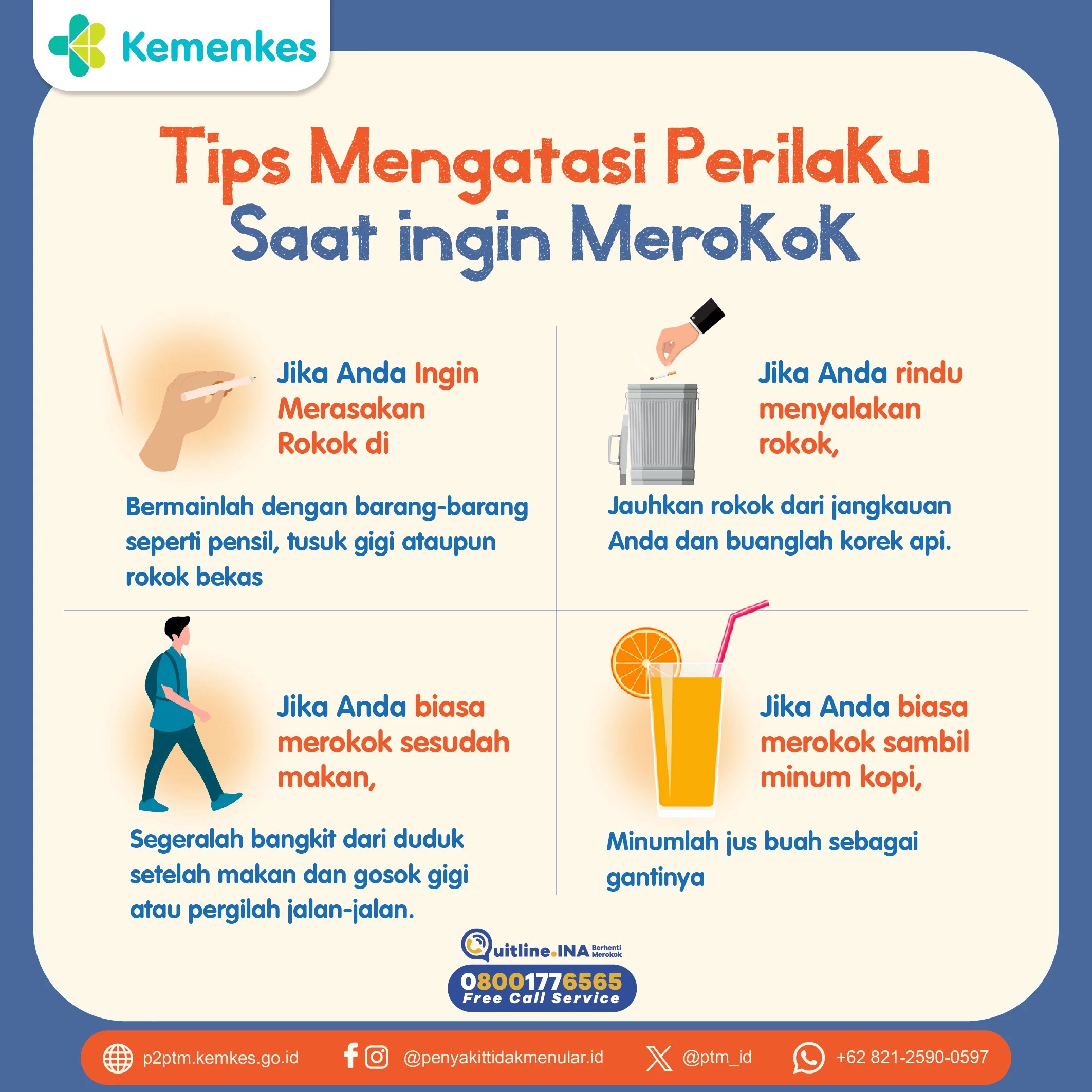 Bagaimana Tips Mengatasi Perilaku Saat Ingin Merokok?