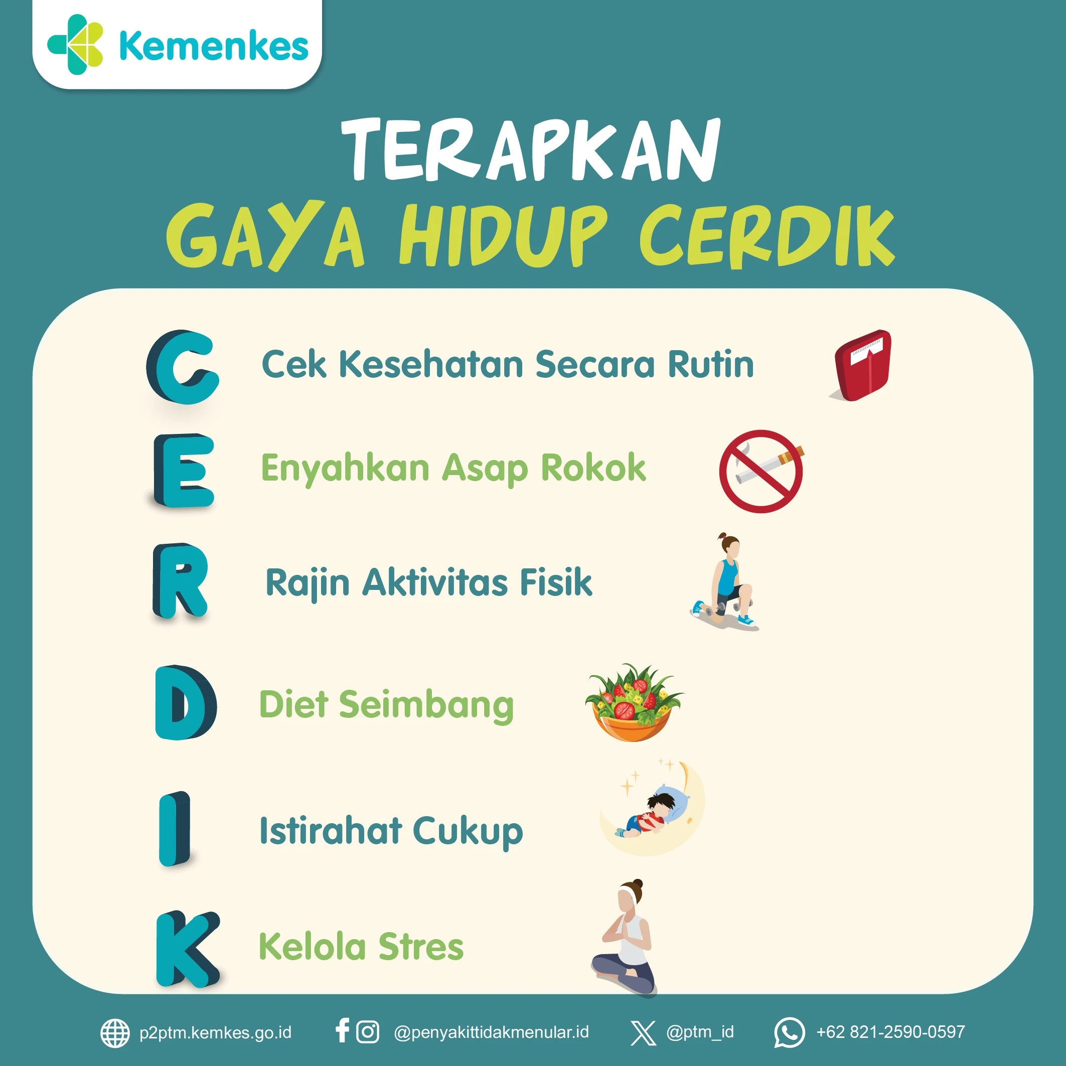 Terapkan Gaya Hidup 