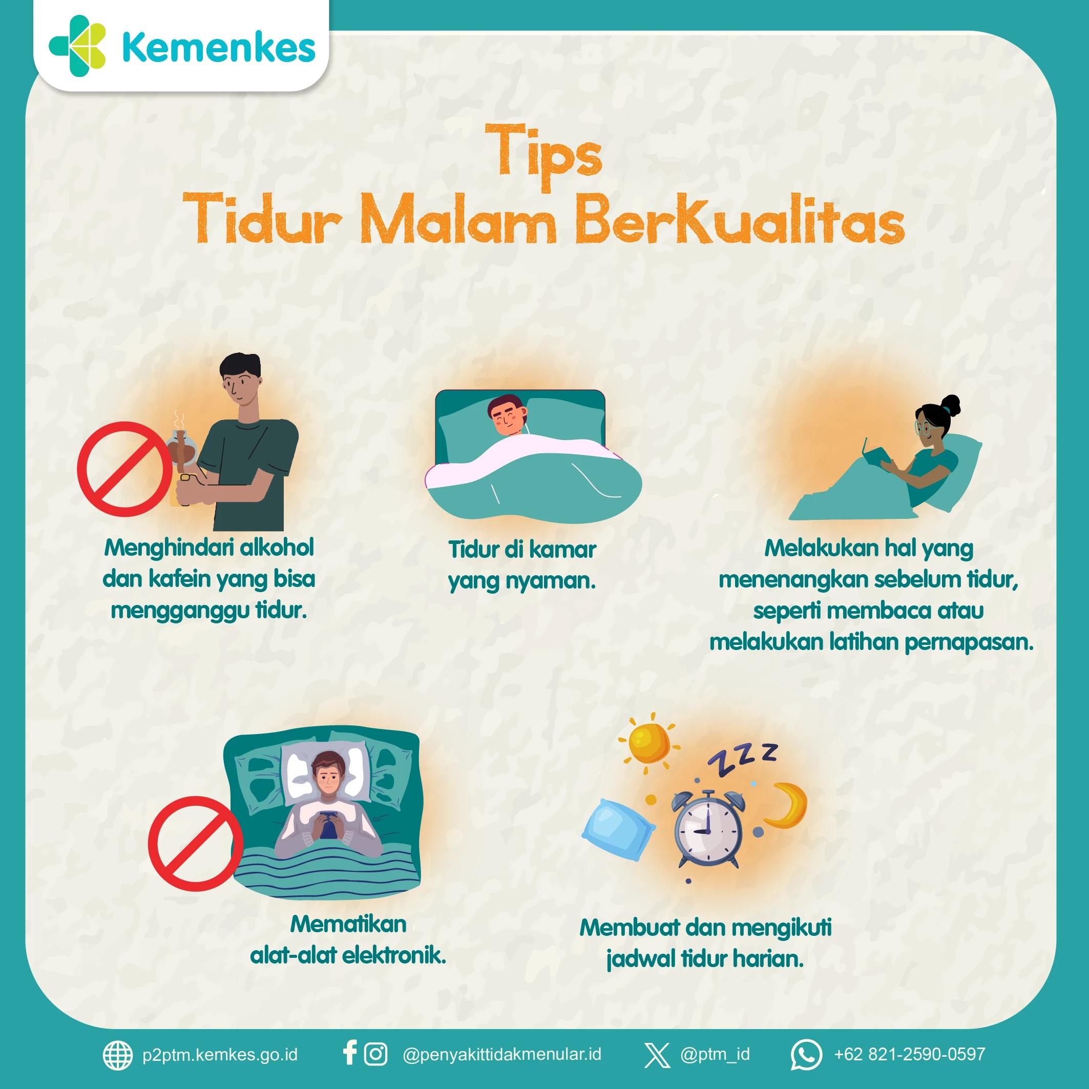 Tips Tidur Malam Berkualitas