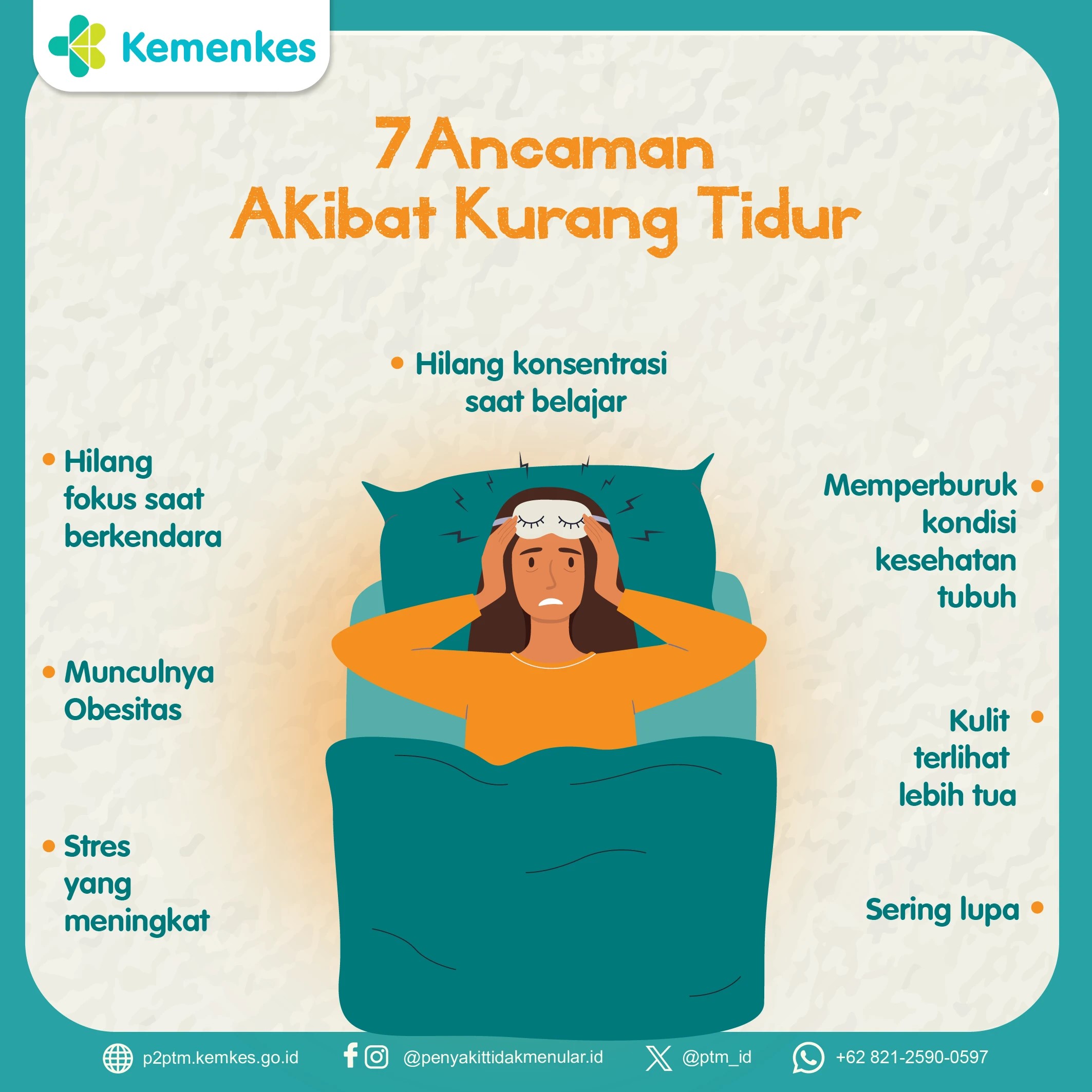 7 Ancaman Akibat Kurang Tidur