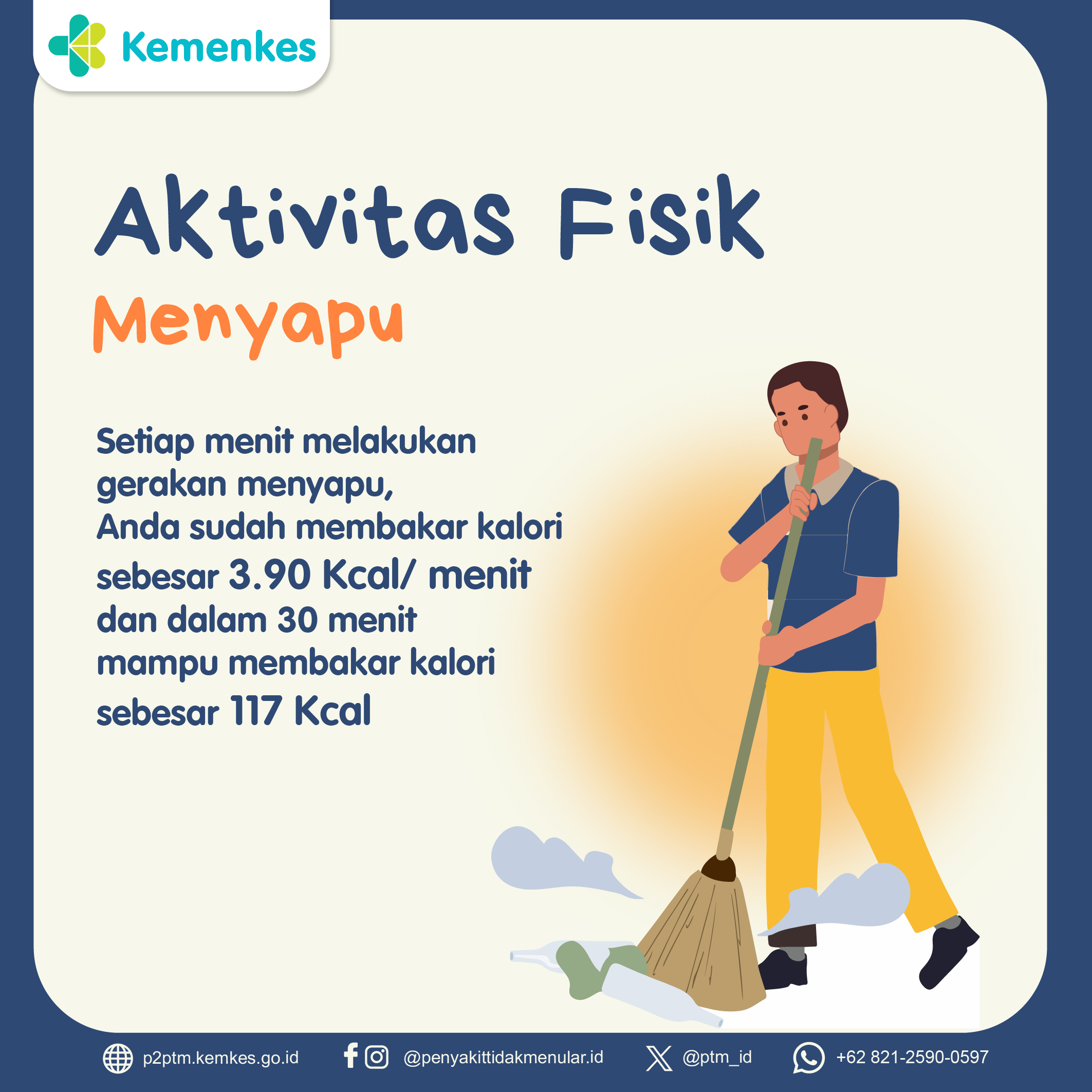 Aktivitas Fisik Menyapu