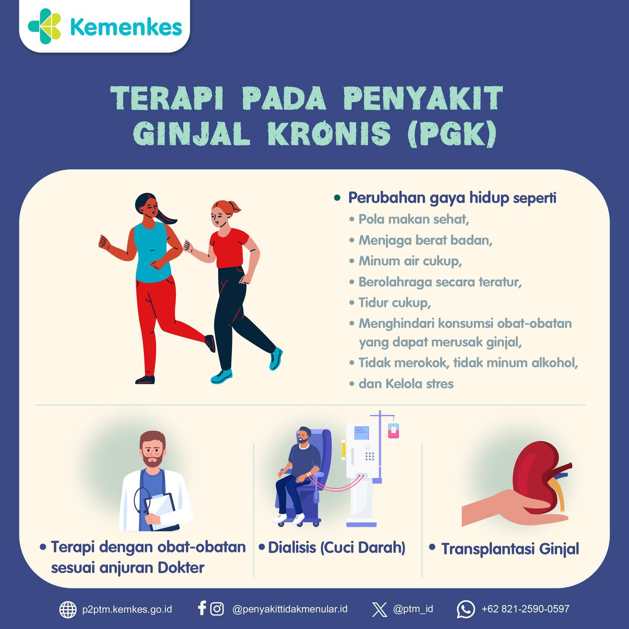 Terapi pada Penyakit Ginjal Kronis (PGK)