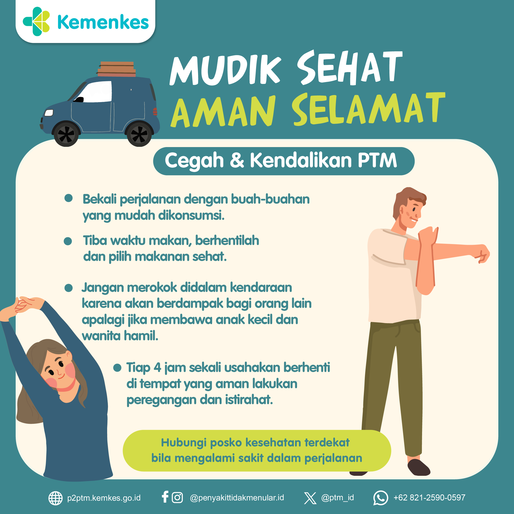 Mudik Sehat, Aman, Selamat