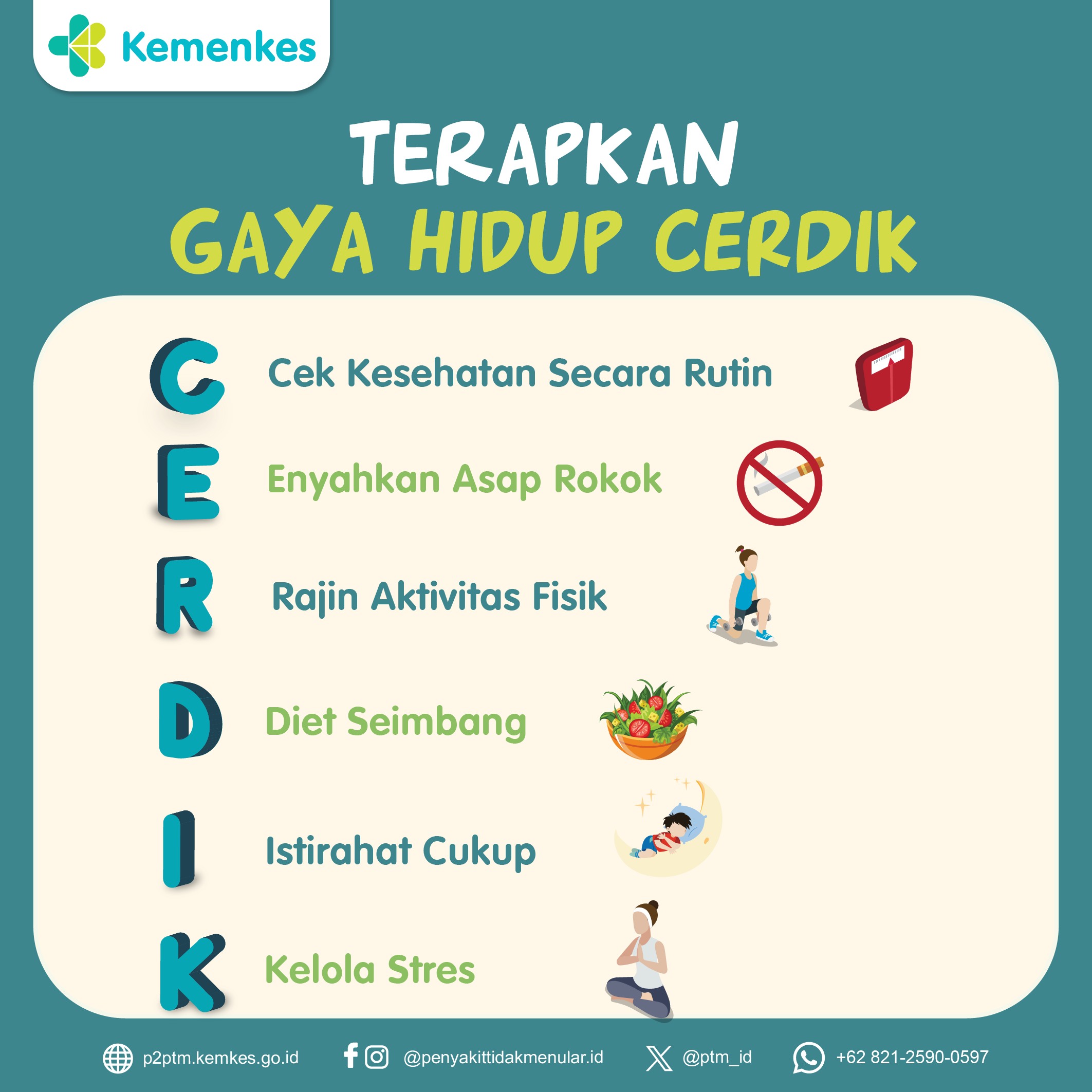 Terapkan Gaya Hidup 