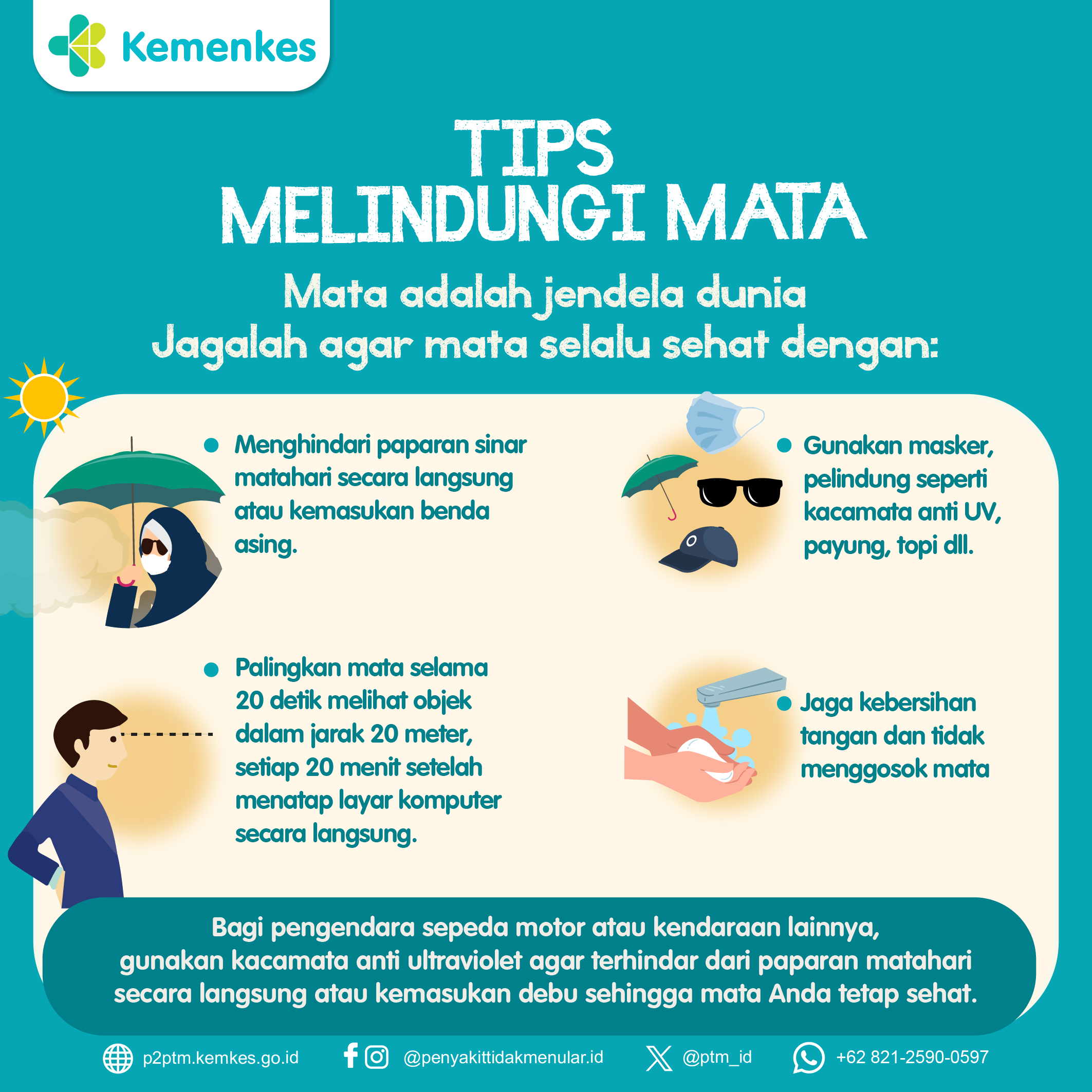 Tips Melindungi Kesehatan Mata