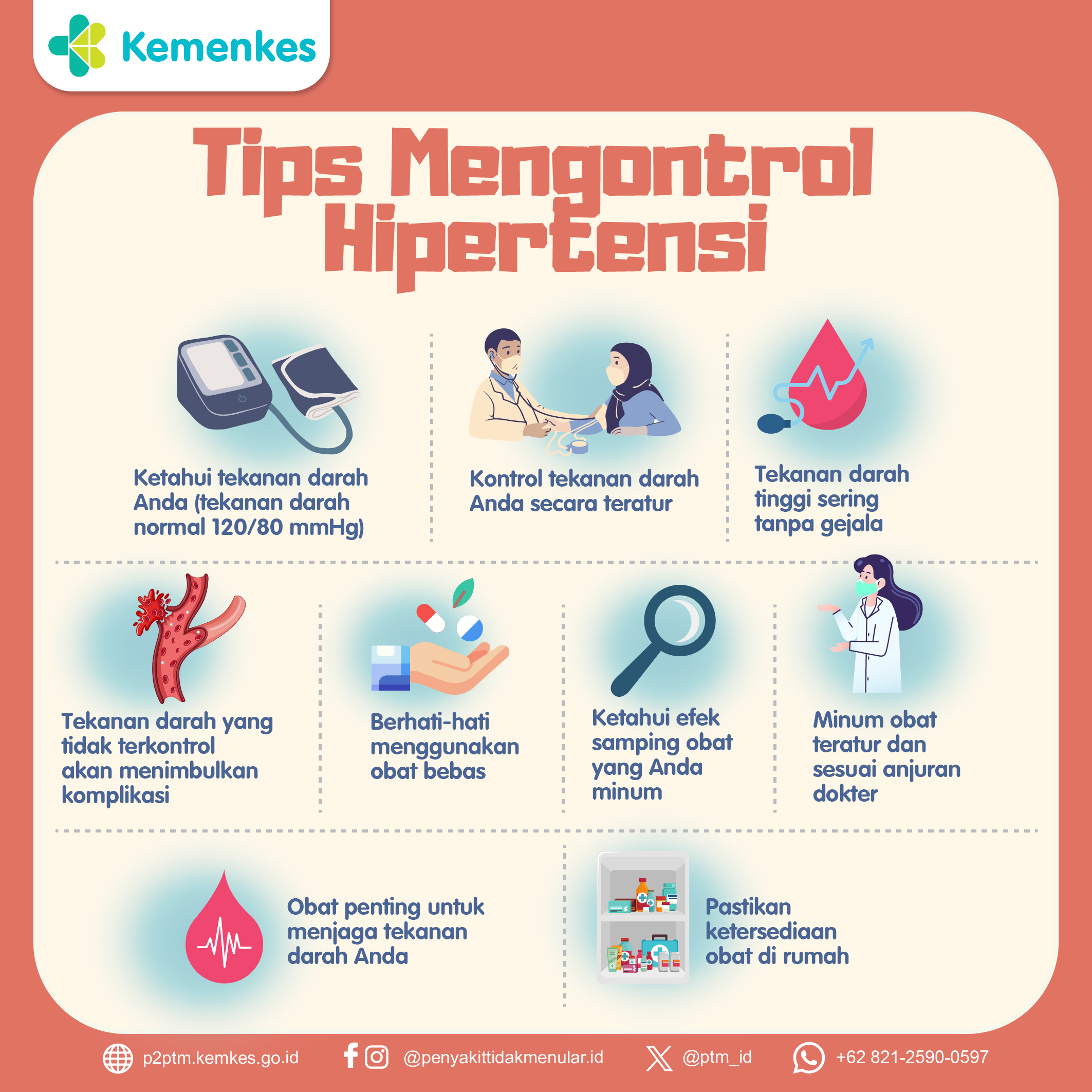 Tips Mengontrol Penyakit Hipertensi