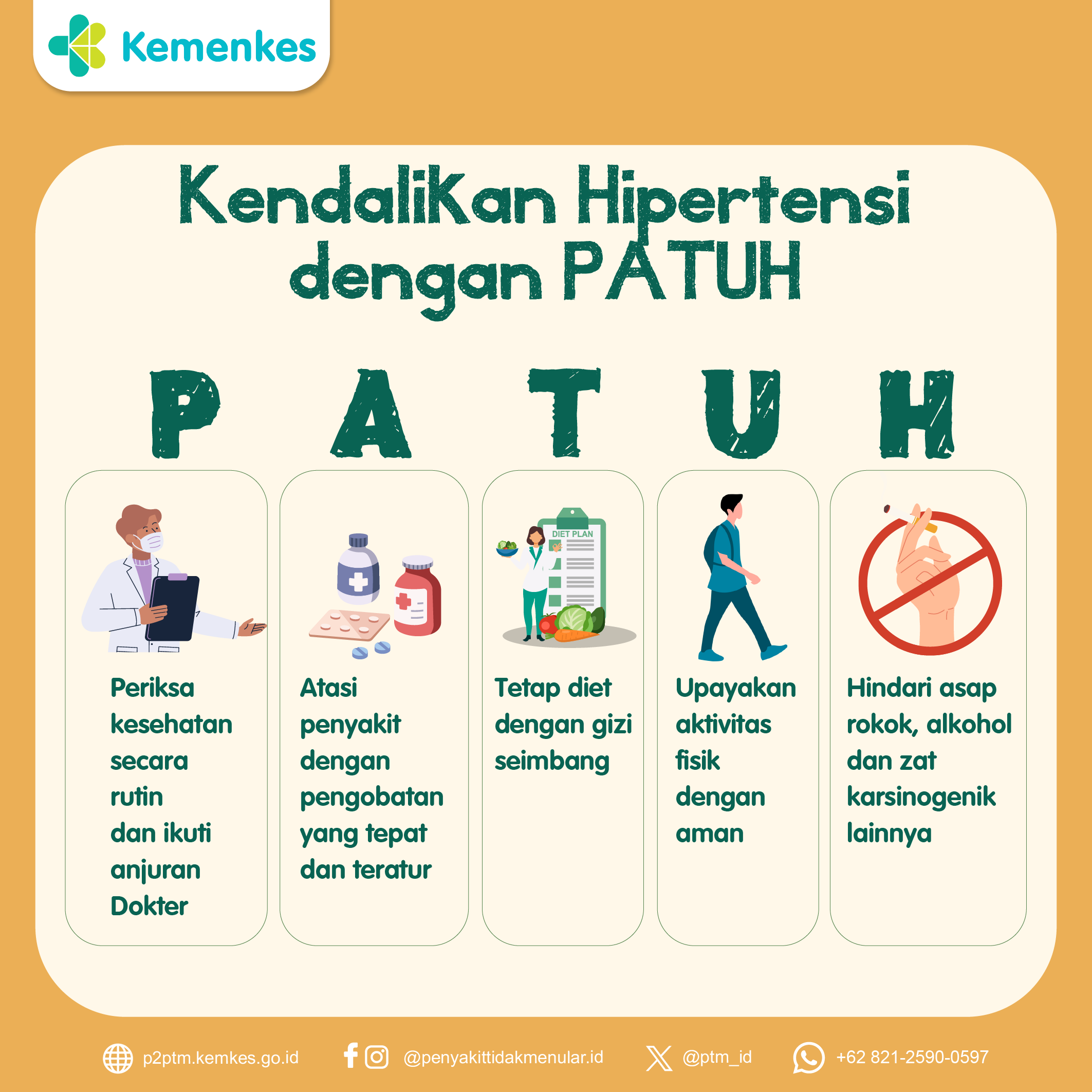 Kendalikan Hipertensi dengan 