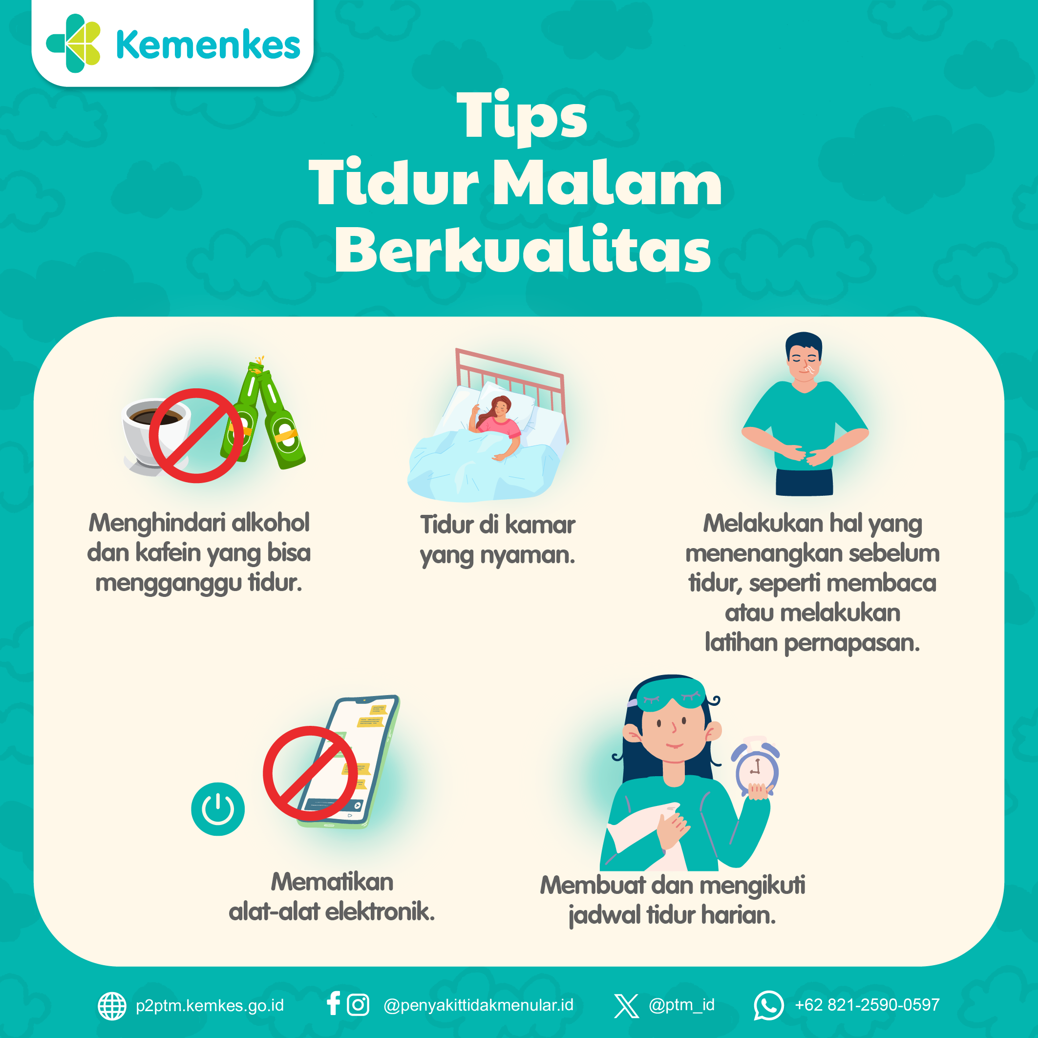 Tips agar Tidur Malam Berkualitas