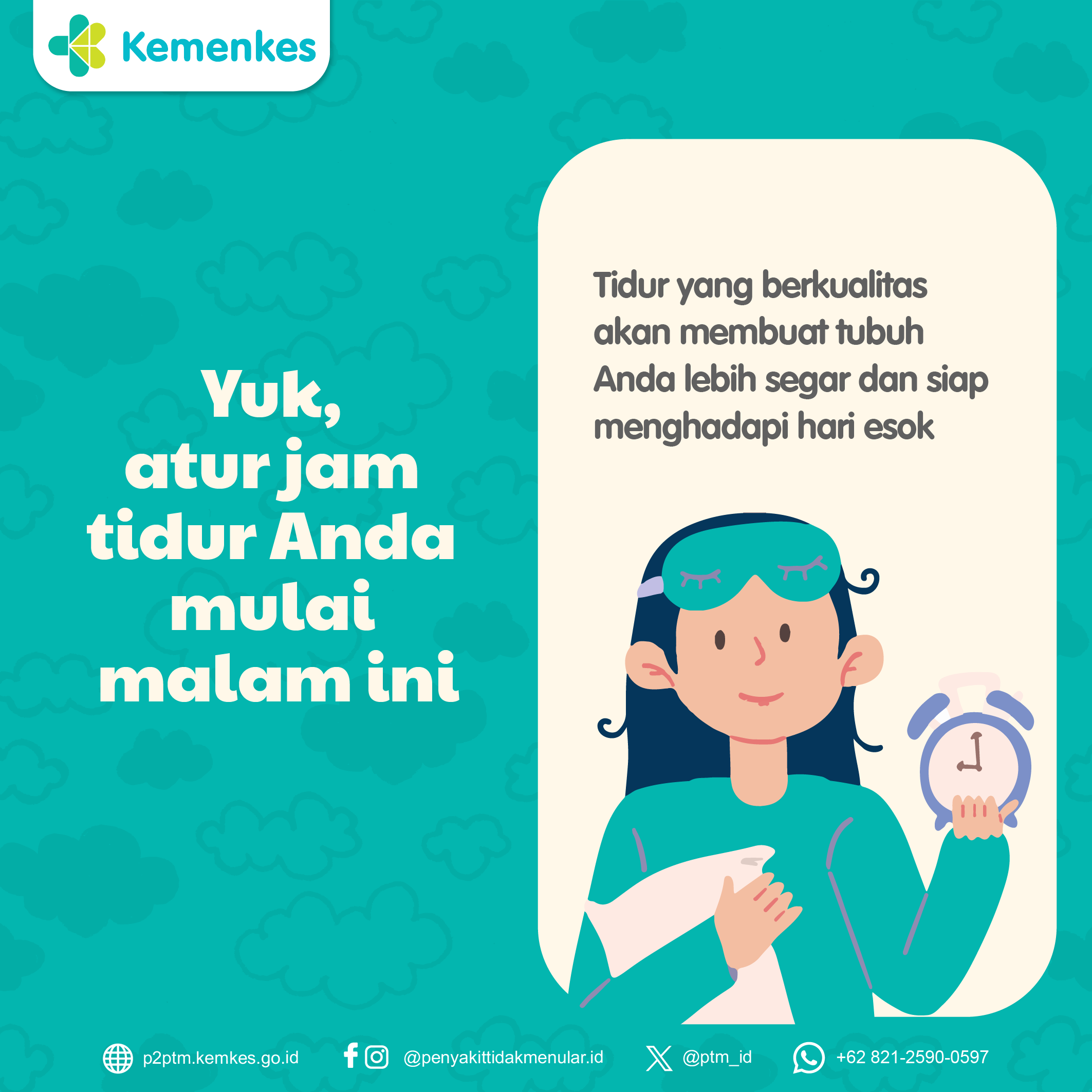 Yuk, Atur Jam Tidur Anda Mulai Malam Ini!