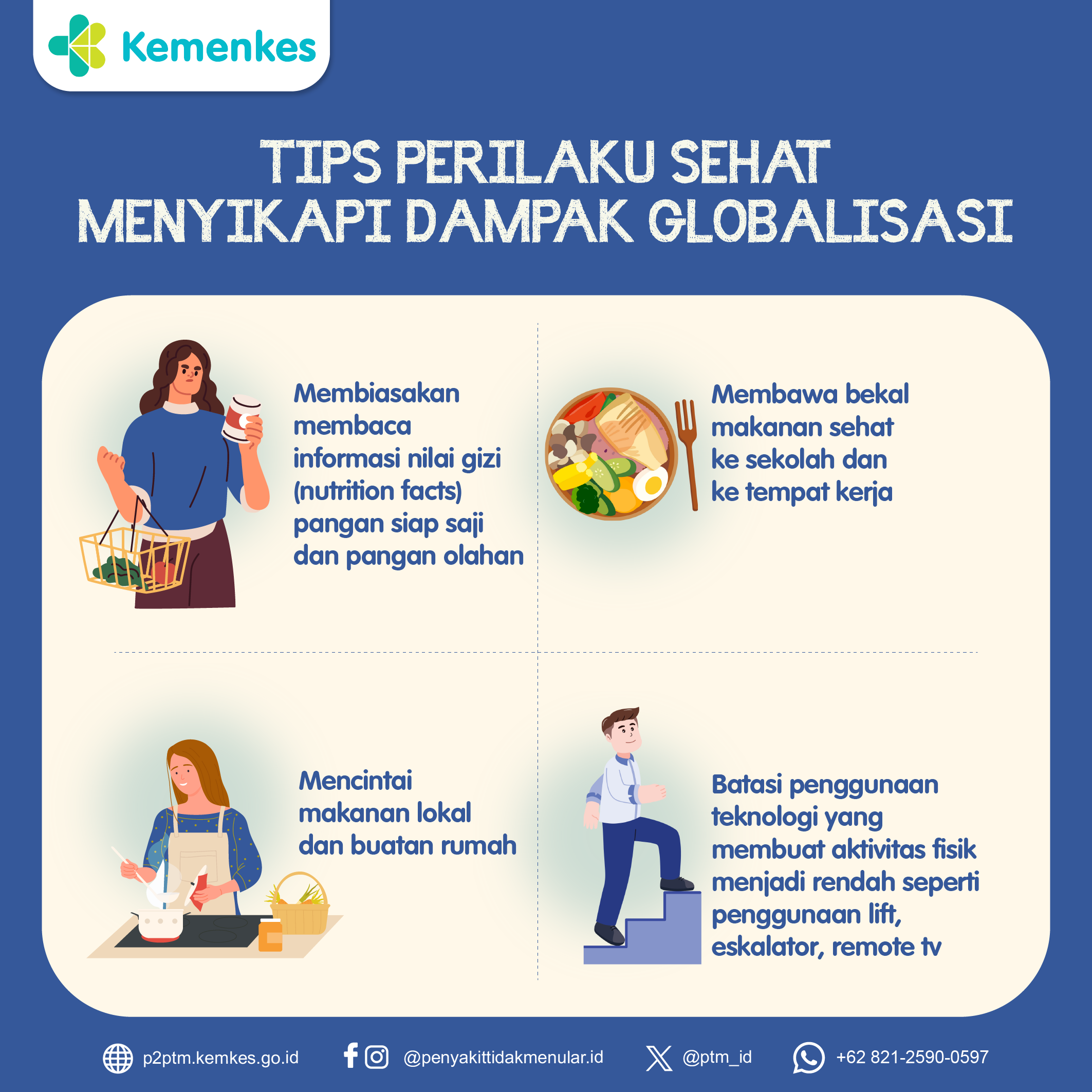 Tips Perilaku Sehat dalam Menyikapi Dampak Globalisasi