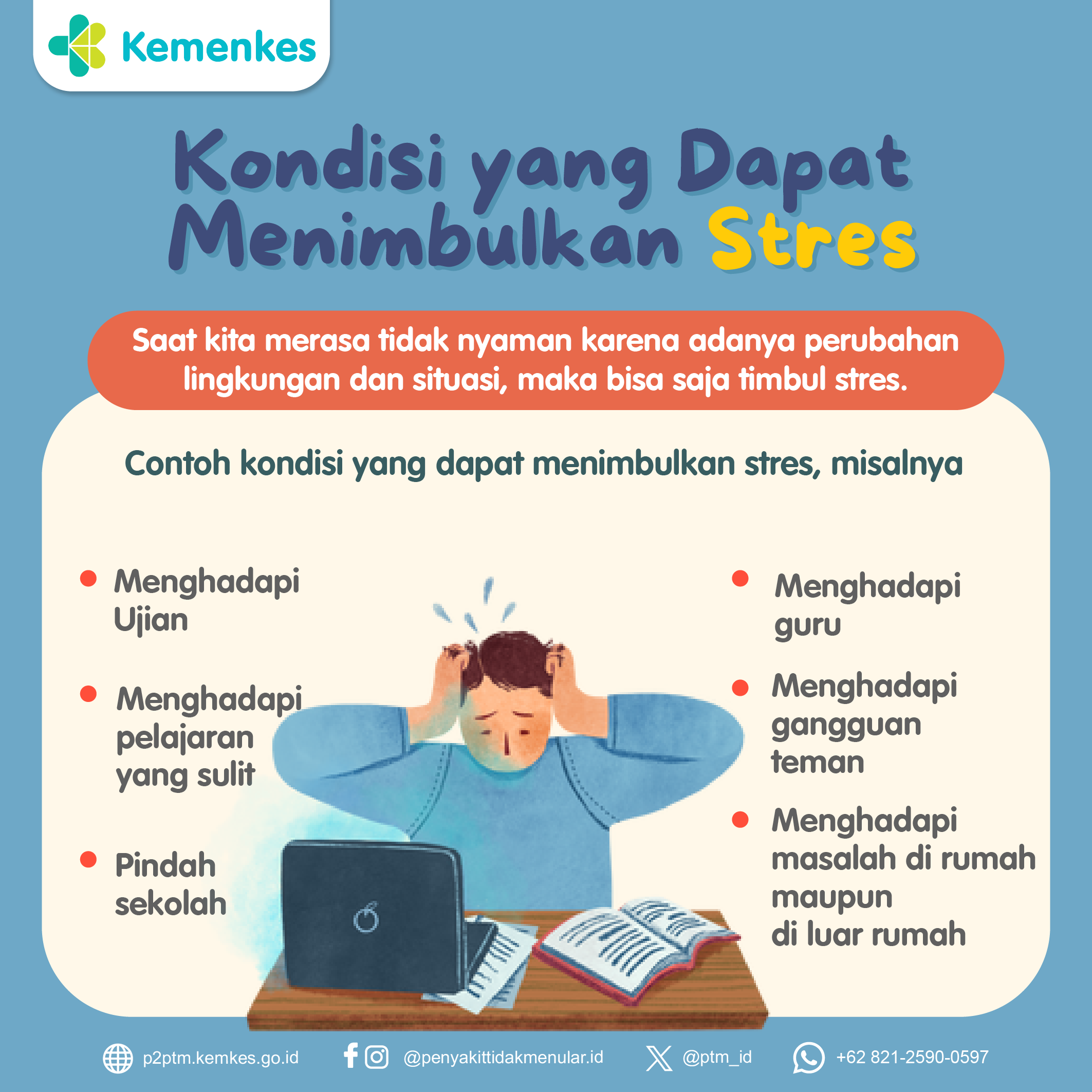 Berikut Kondisi yang Dapat Menimbulkan Stres