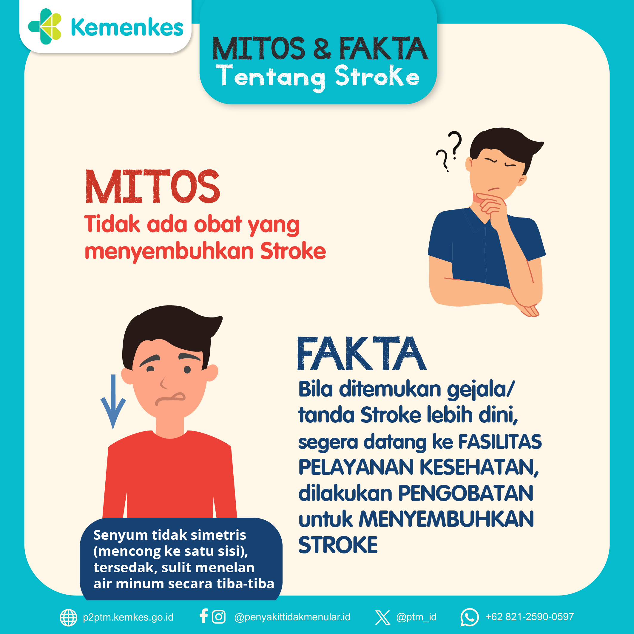 Mitos dan Fakta tentang Stroke (2)