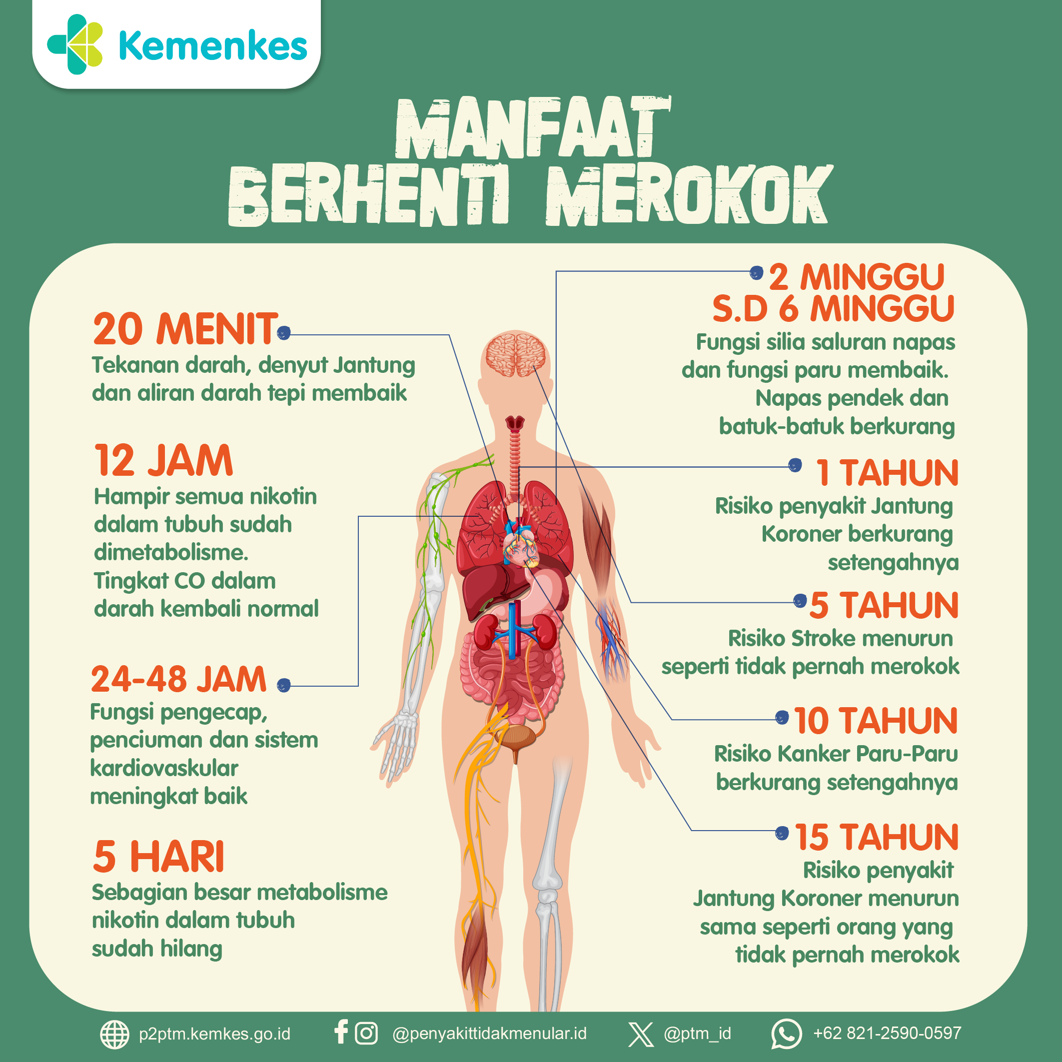 Manfaat Berhenti Merokok