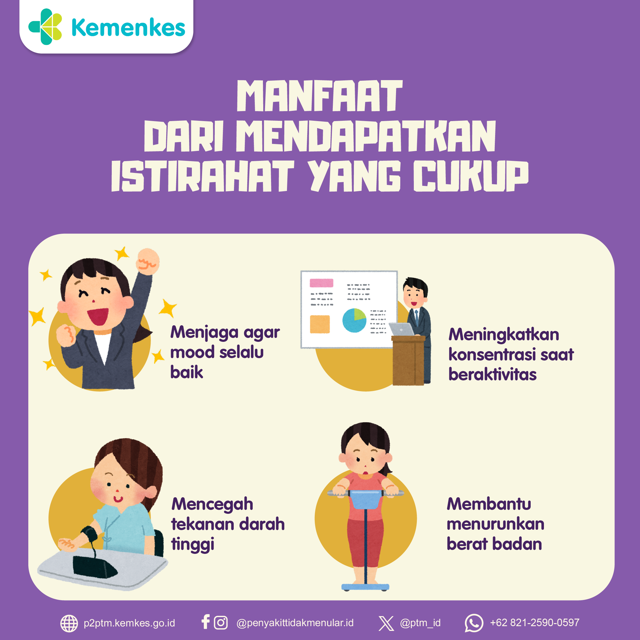 Berikut Manfaat dari Mendapatkan Istirahat yang Cukup