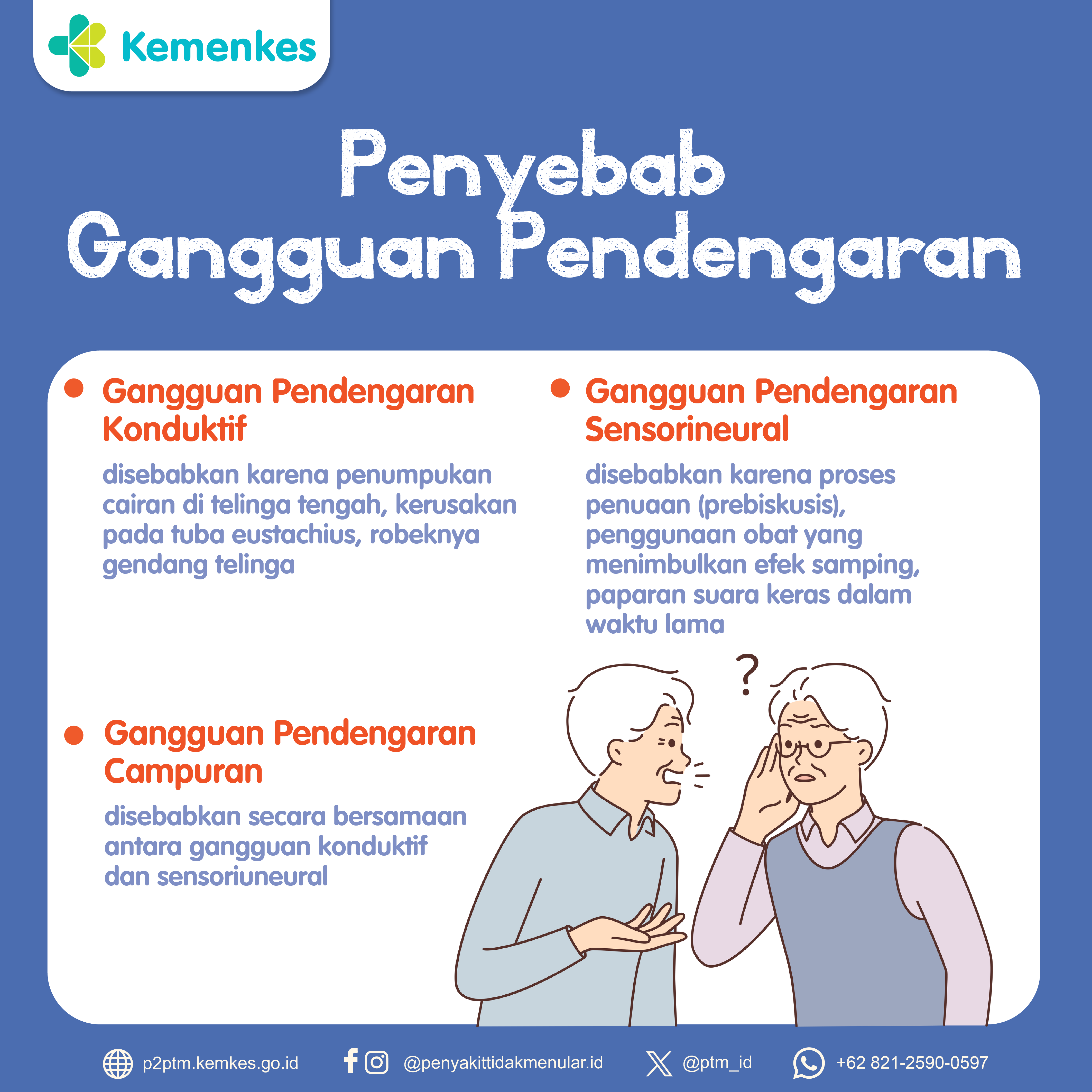 Mengenal Penyebab Gangguan Pendengaran