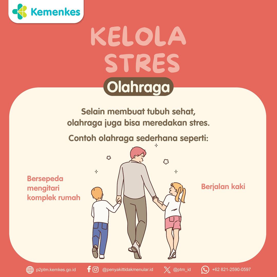 Kelola Stres dengan Melakukan Olahraga