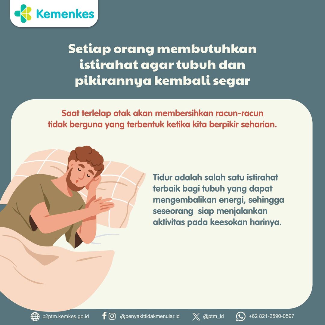 Setiap Orang Membutuhkan Istirahat