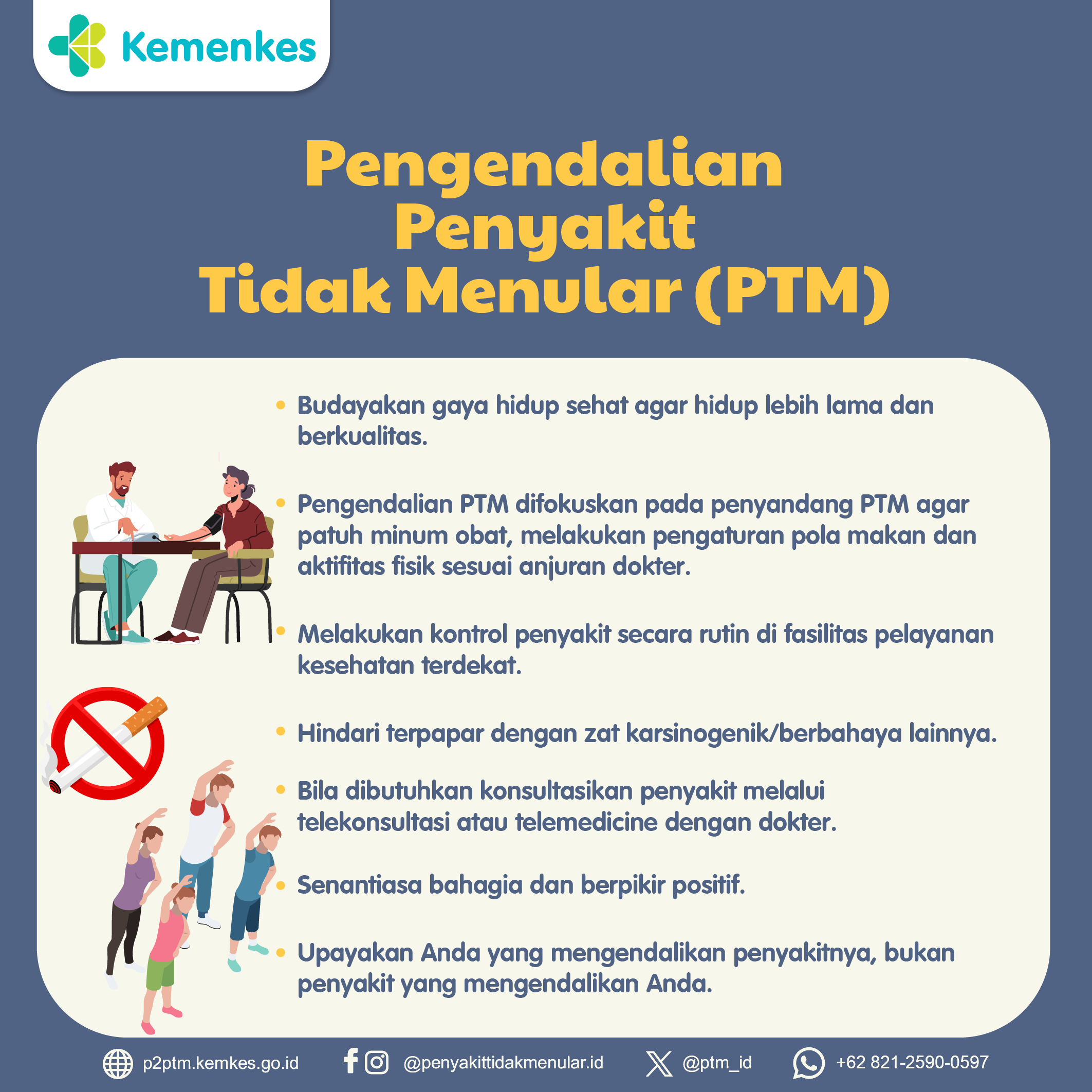 Pengendalian Penyakit Tidak Menular (PTM)