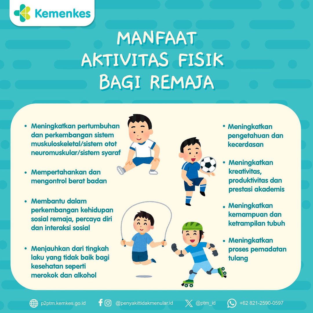 Apa Manfaat Aktivitas Fisik pada Remaja?