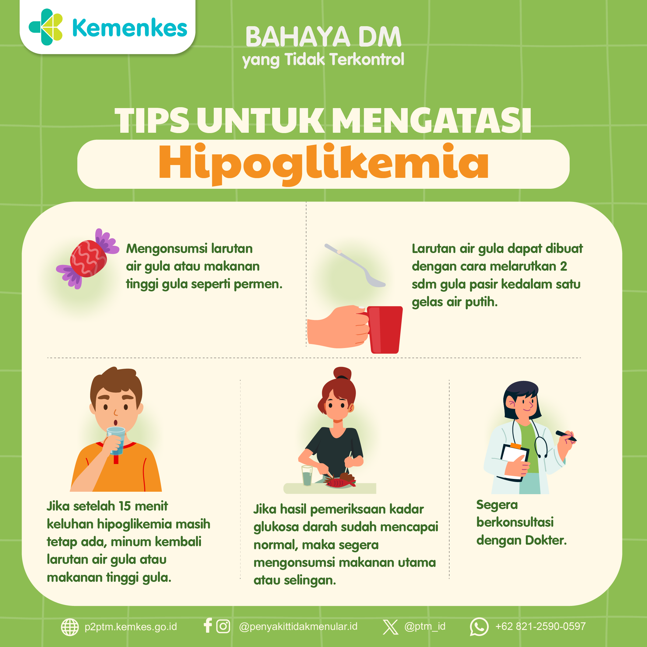 Berikut Tips untuk Mengatasi Hipoglikemia.