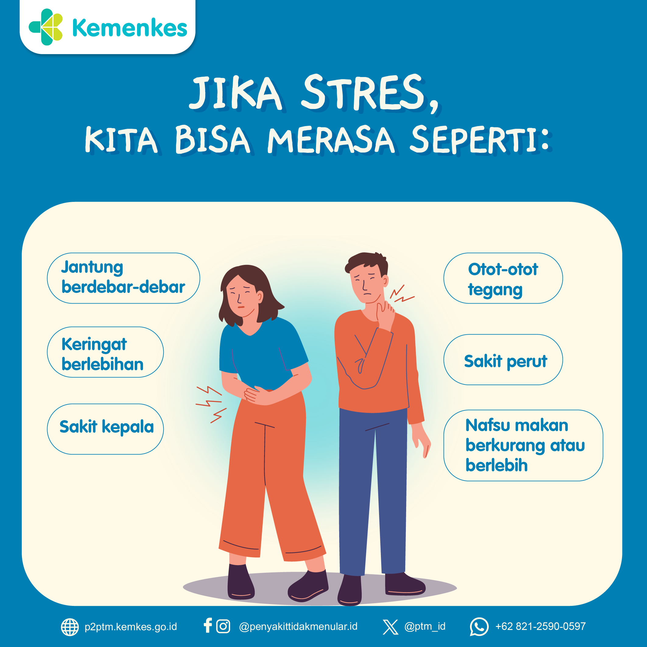 Ini yang Kita Rasakan Saat Stres