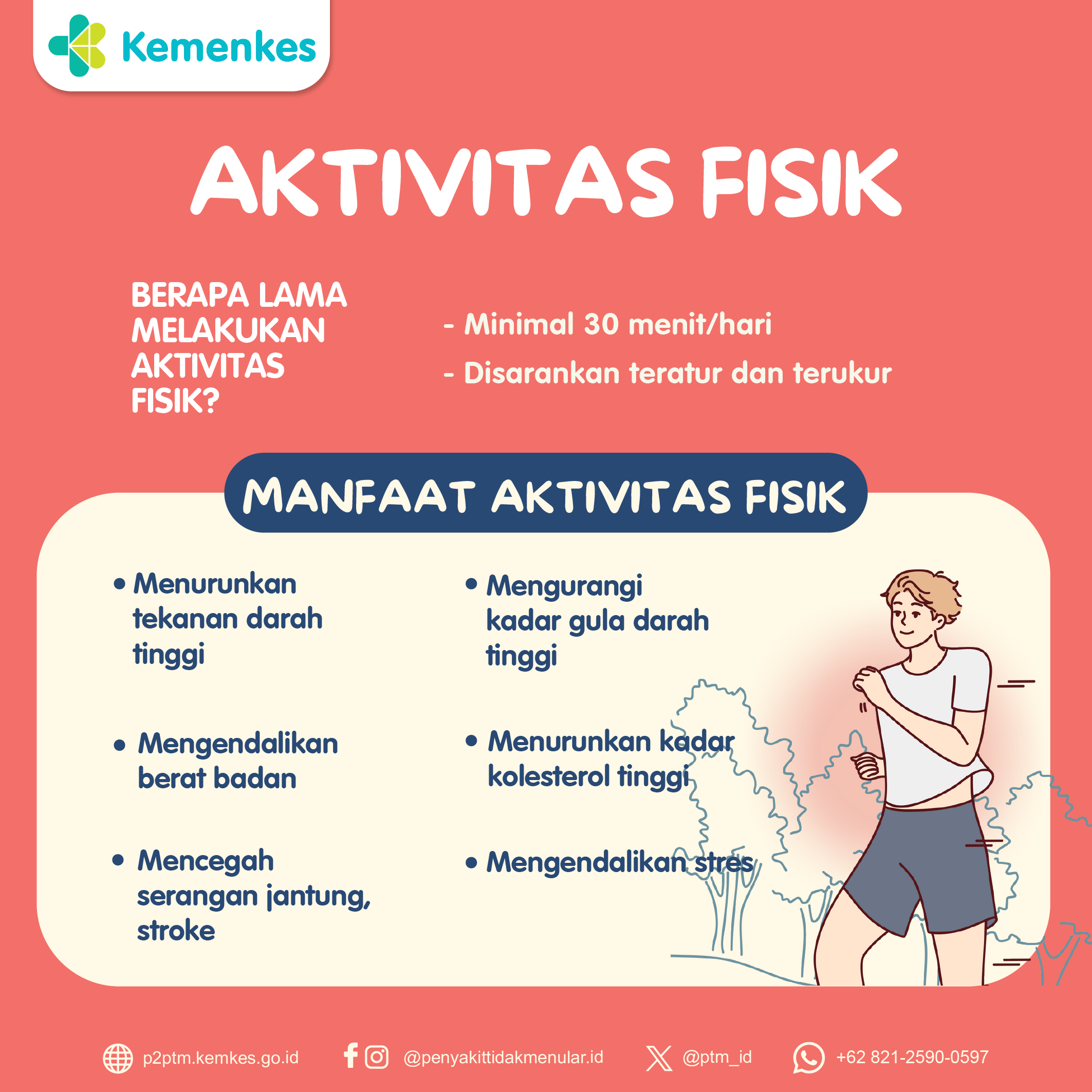 Ayo Beraktivitas Fisik!