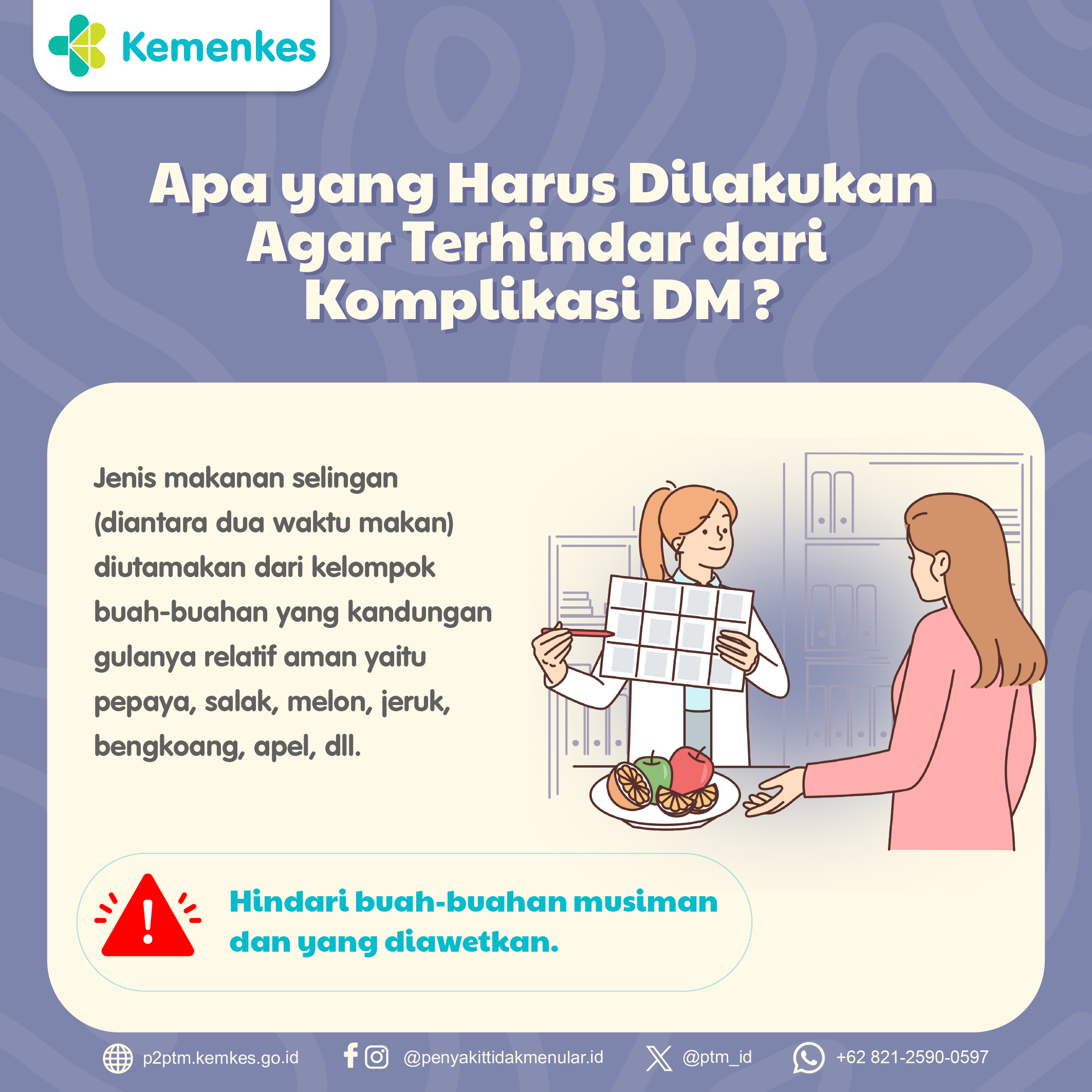 Pilihan Buah Cerdas: Cegah Komplikasi Diabetes dengan Cara Simpel!