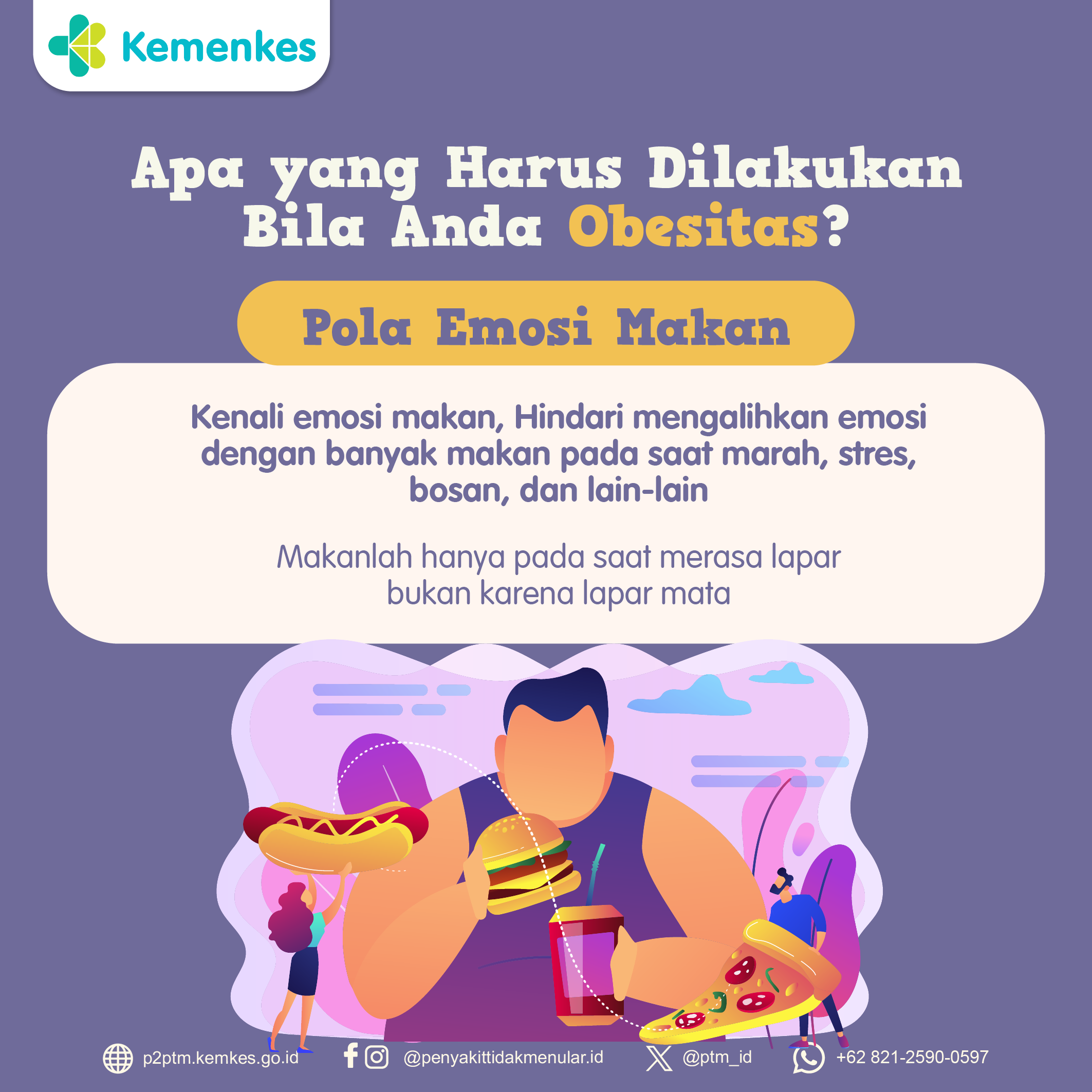 Cara Efektif Mengatasi Obesitas dengan Mengatur Pola Emosi Makan