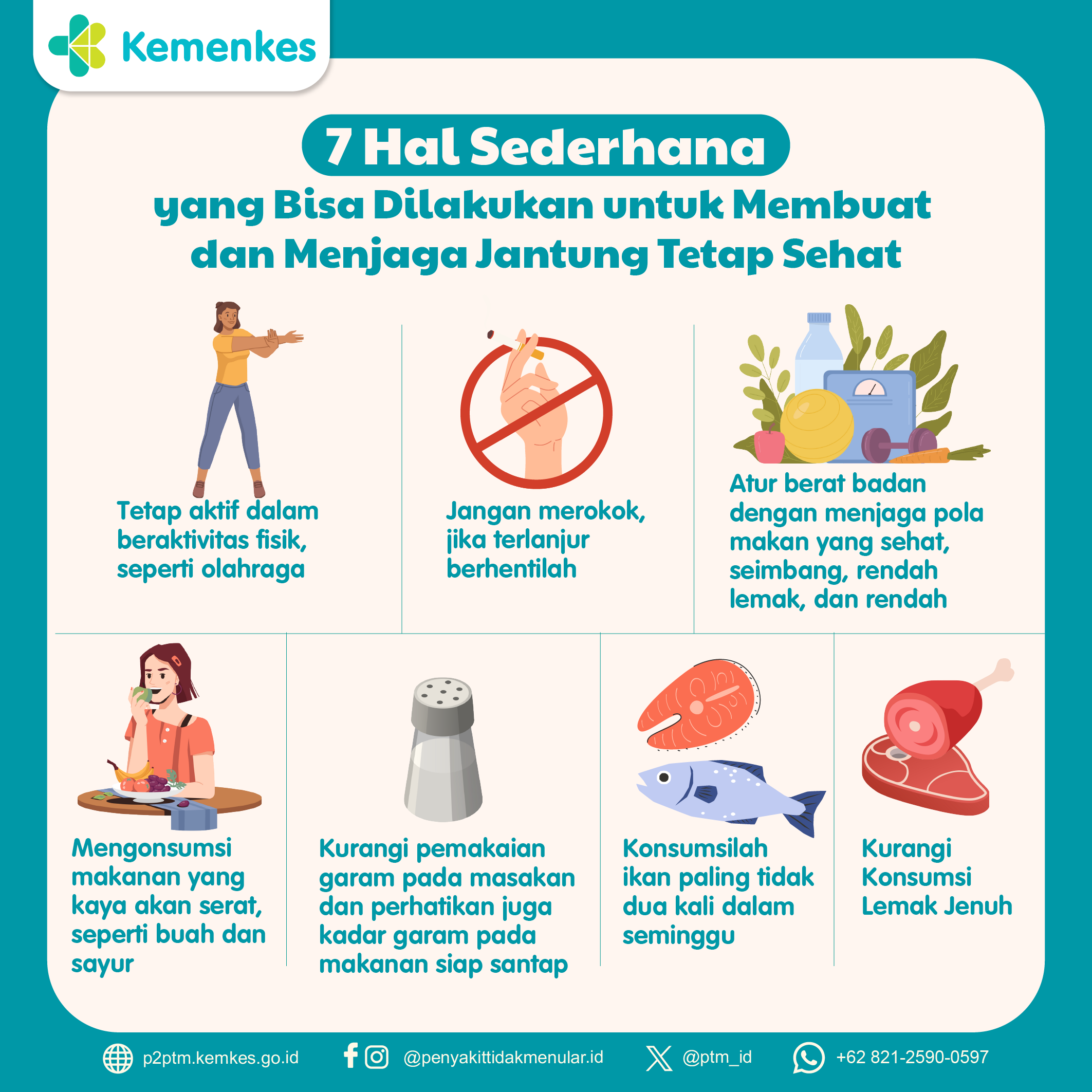 Jantung Sehat, Hidup Bahagia: 7 Tips Sederhana yang Bisa Kamu Terapkan