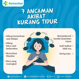 7 Dampak Buruk Kurang Tidur bagi Kesehatan dan Aktivitas Harian