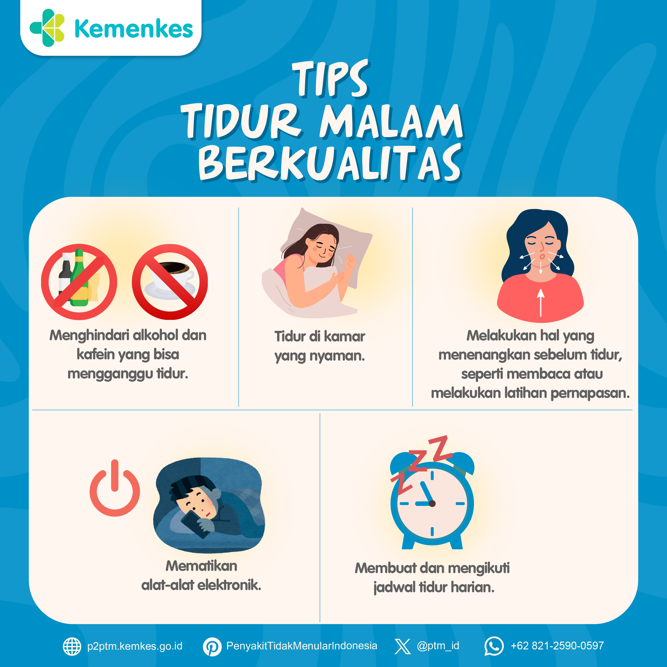 5 Tips Ampuh agar Tidur Malam Lebih Berkualitas dan Nyaman